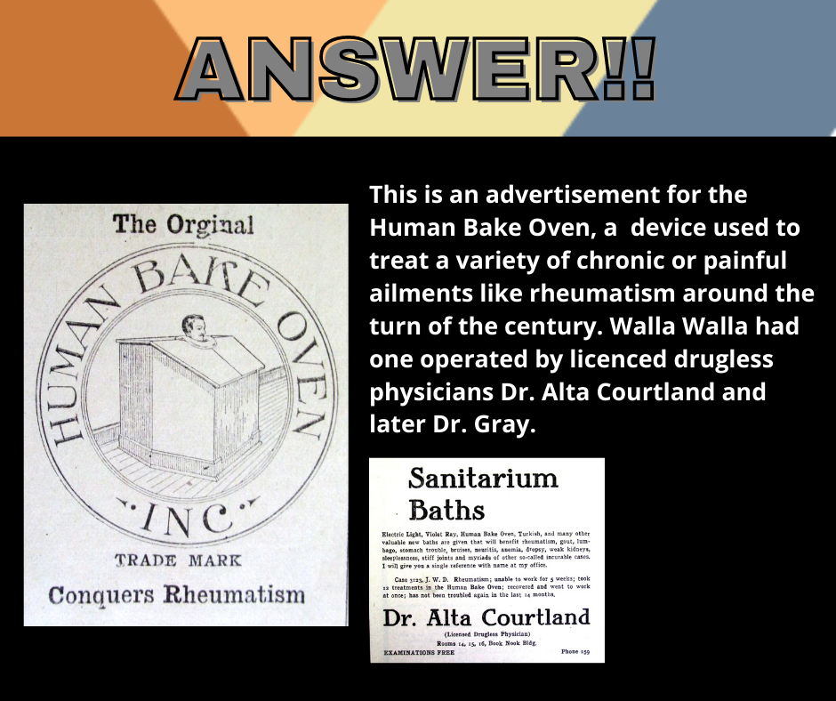 Fort Walla Walla Museum - Human Bake Ovens were used at the turn of the ...