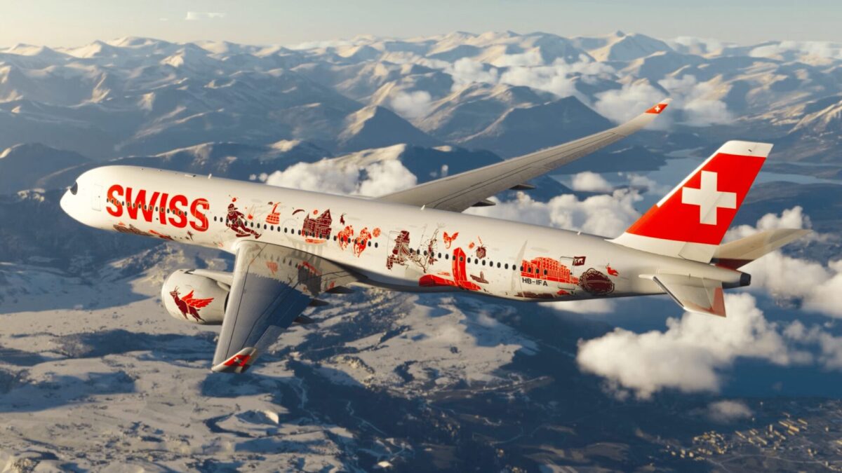 🔴 SWISS is introducing a special livery, 'SWISS Wanderlust,' on