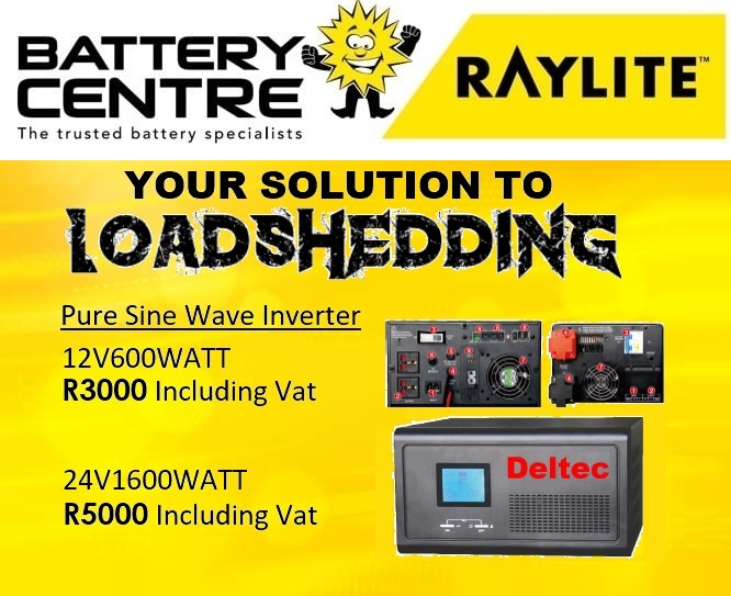 📡🔌💡📺!!!NEW INVERTERS IN... - First Battery Centre Welkom