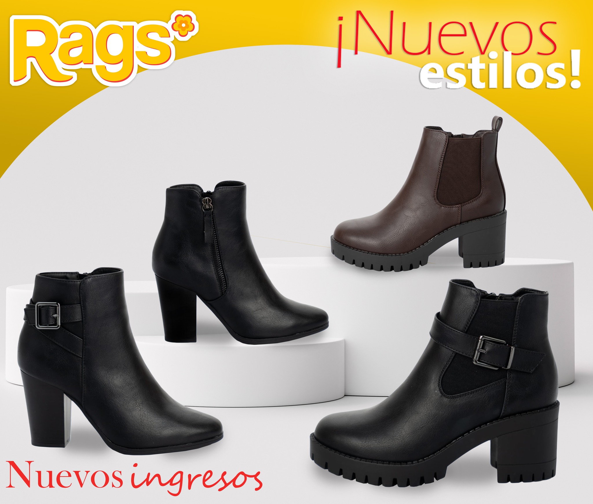 Rags - Nueva colección, ya disponible en #RagsStore !🤩👢...