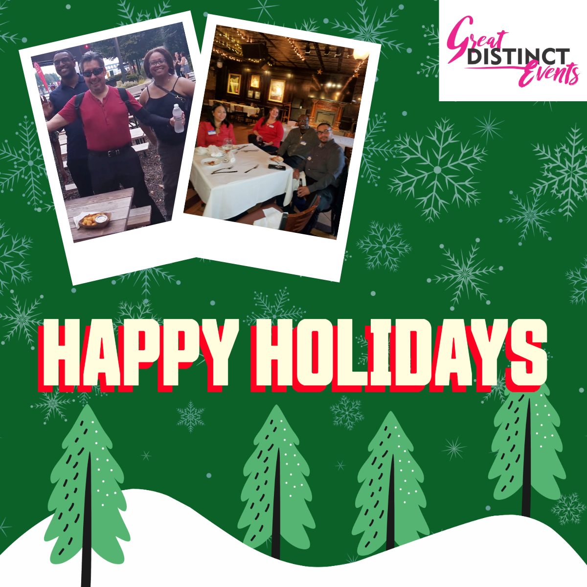 🎄 Wishing You a Happy Holiday... - Great Distinct Events | Facebook