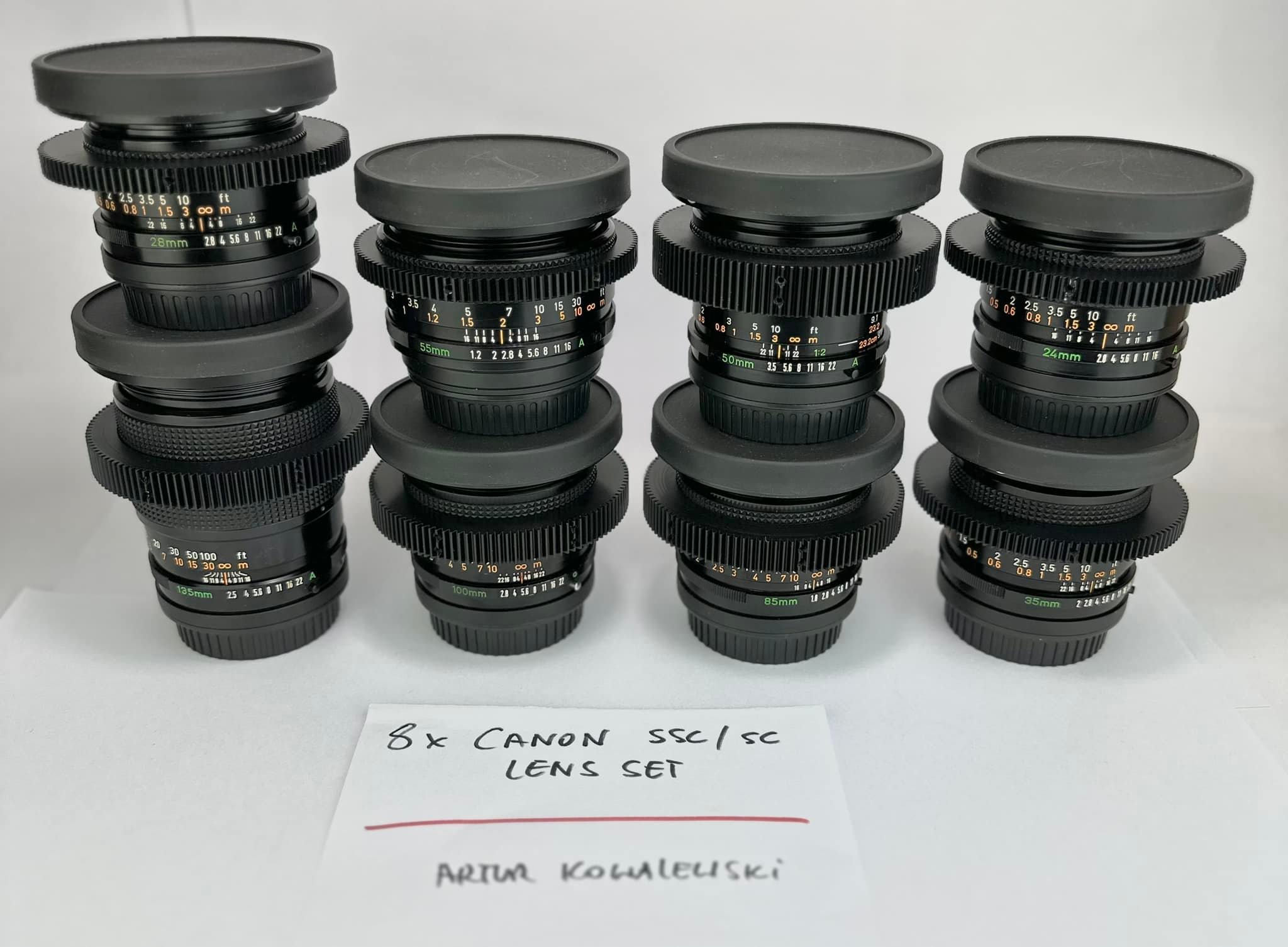 Canon FD 17mm f4 S.S.C lens for sale in excellent condition
