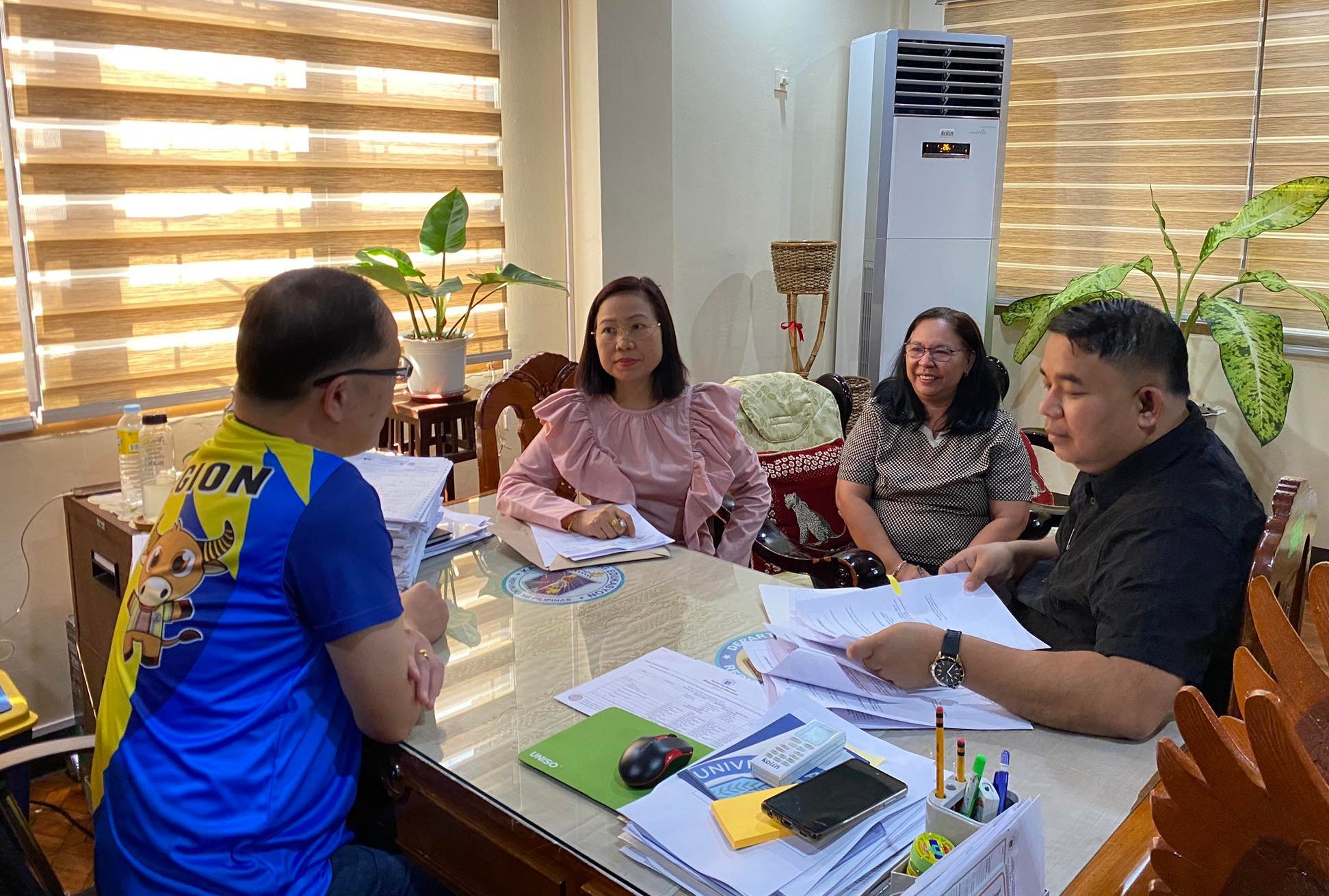 DepEd Region I - IN PHOTOS | School Director and Dean of...