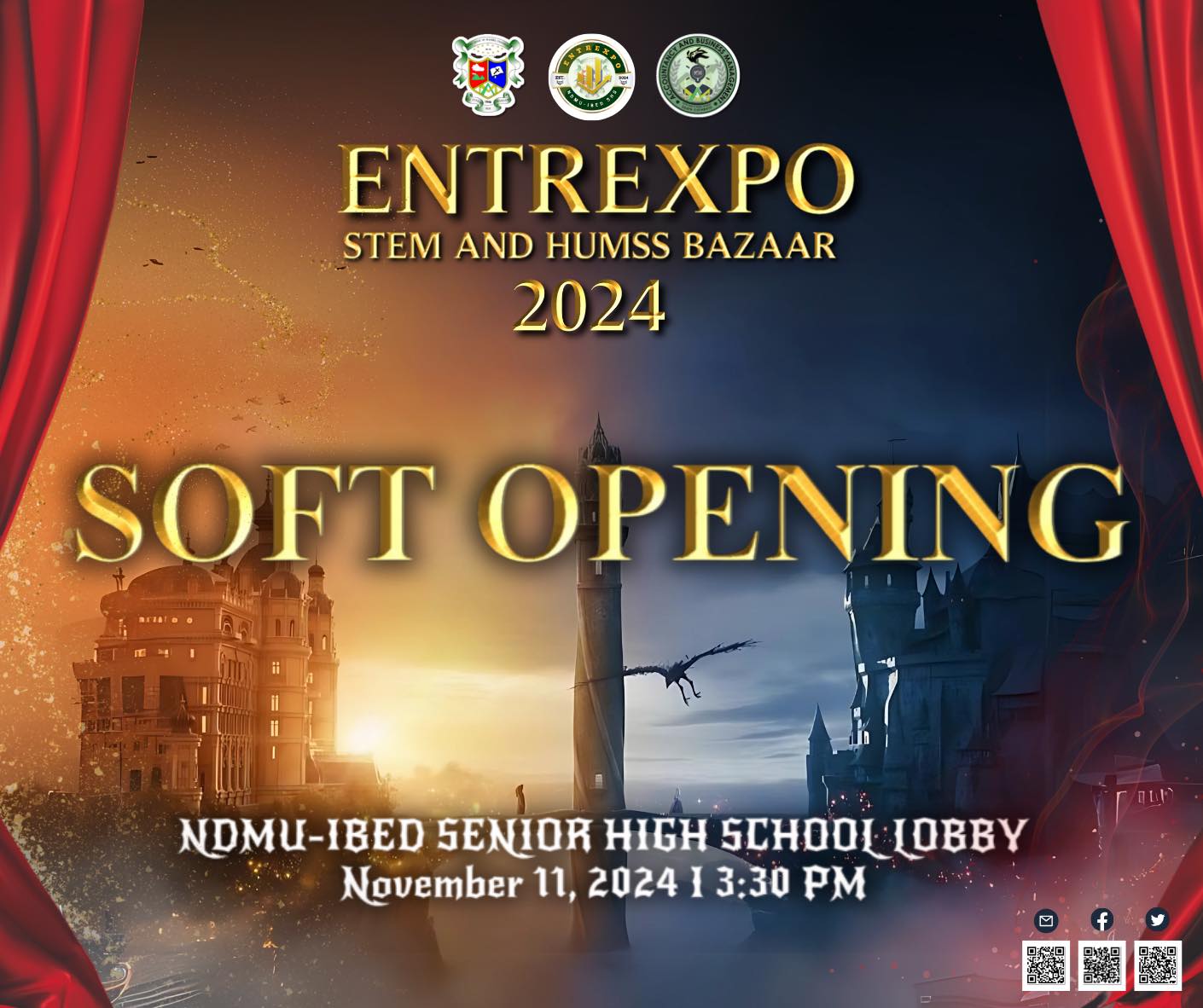 𝔊𝔢𝔱 𝔯𝔢𝔞𝔡𝔶 𝔱𝔬... - Entrexpo: NDMU SHS STEM & HUMSS Bazaar 2024 | Facebook