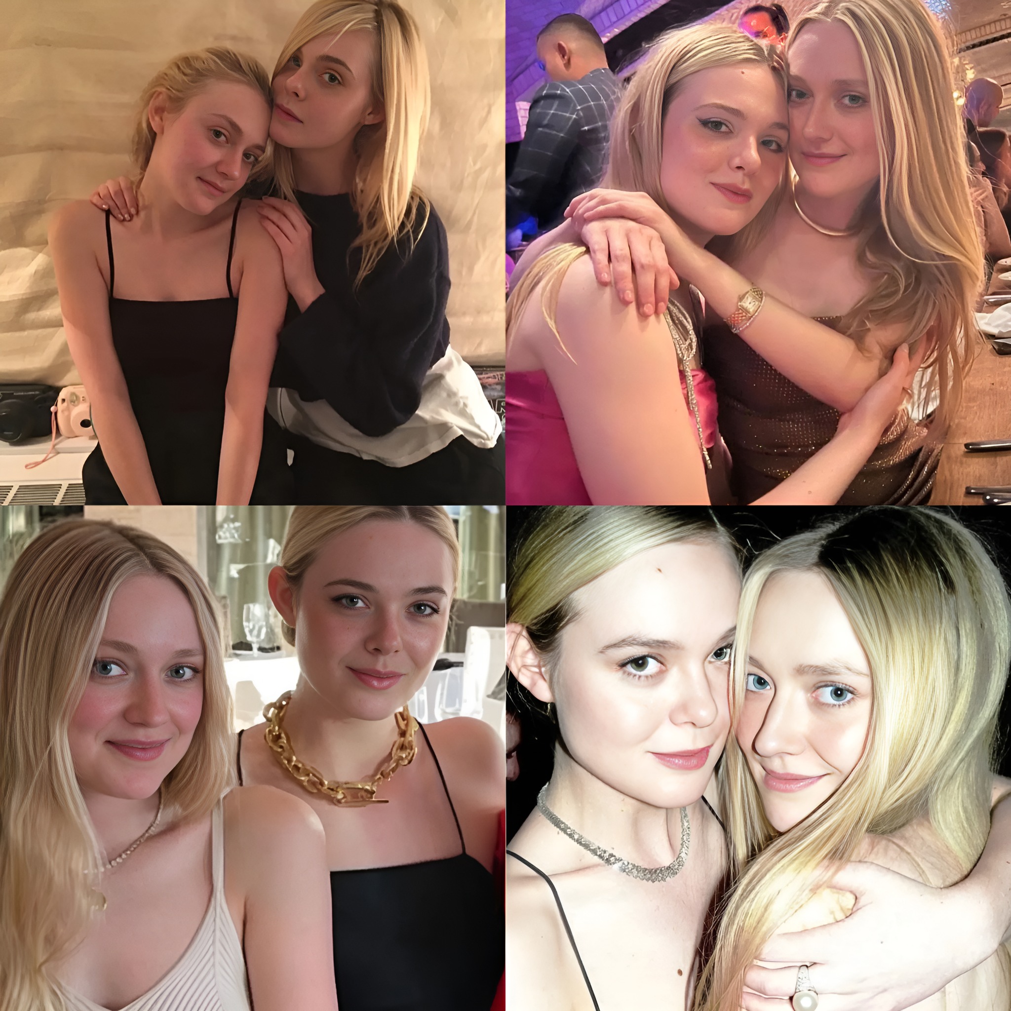 Scarlett Dakota & Elle Fanning🥰🥰 BOOMchallenge Facebook
