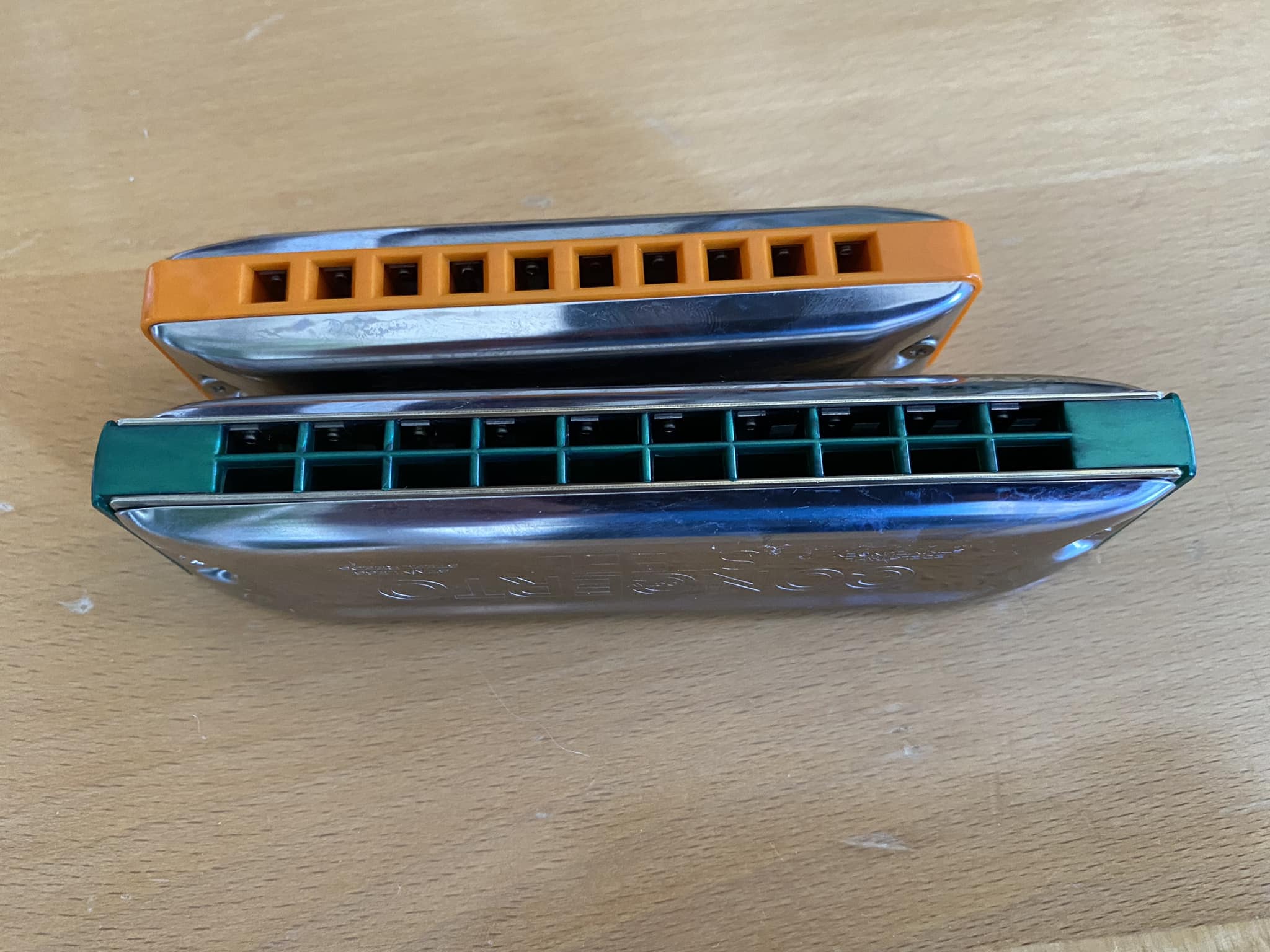 I recently bought a tombo octave bass harmonica I now have a