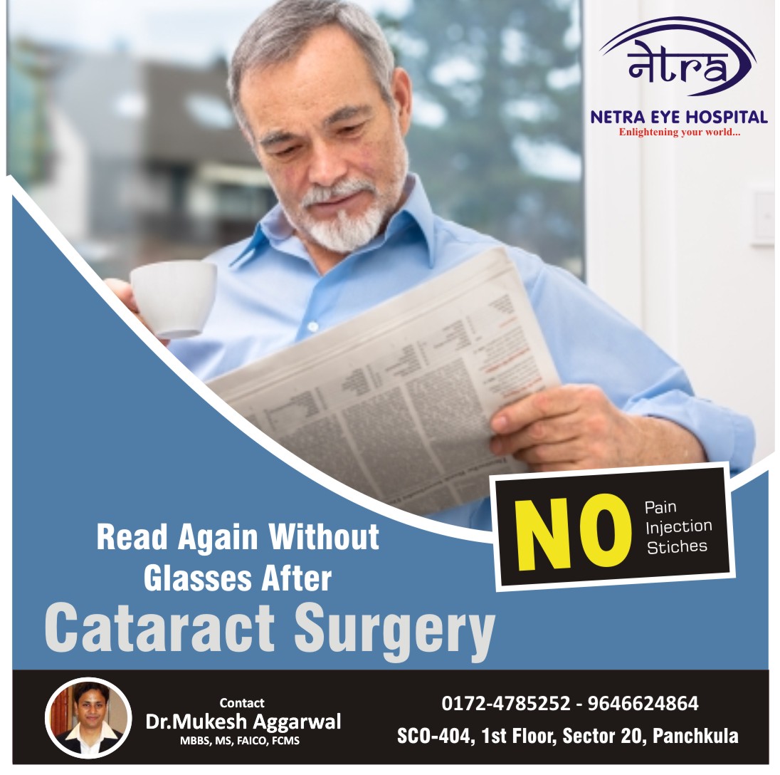 Netra - Normally, the lens of your eye is clear. A cataract causes the ...