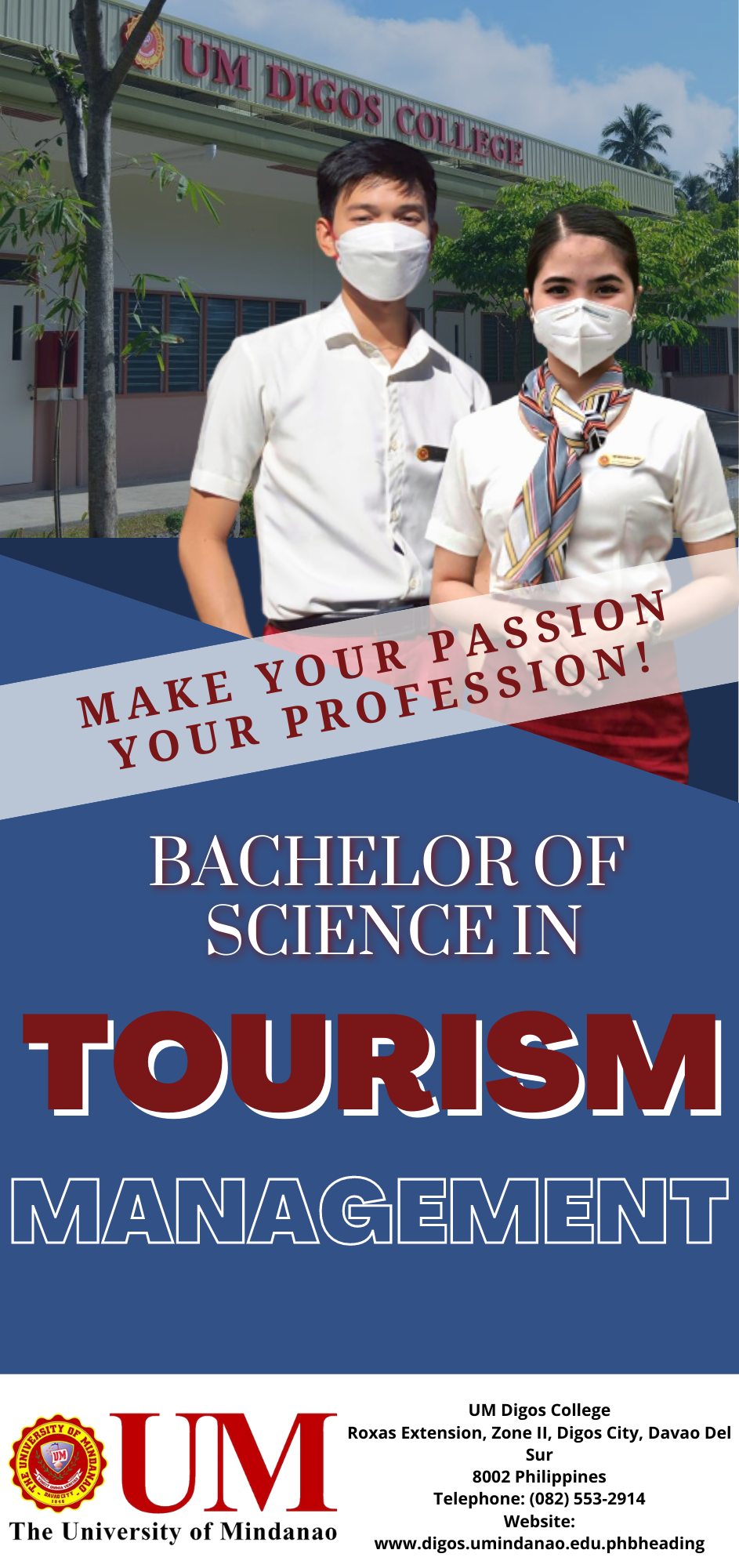 UM Digos Tourism Management Program