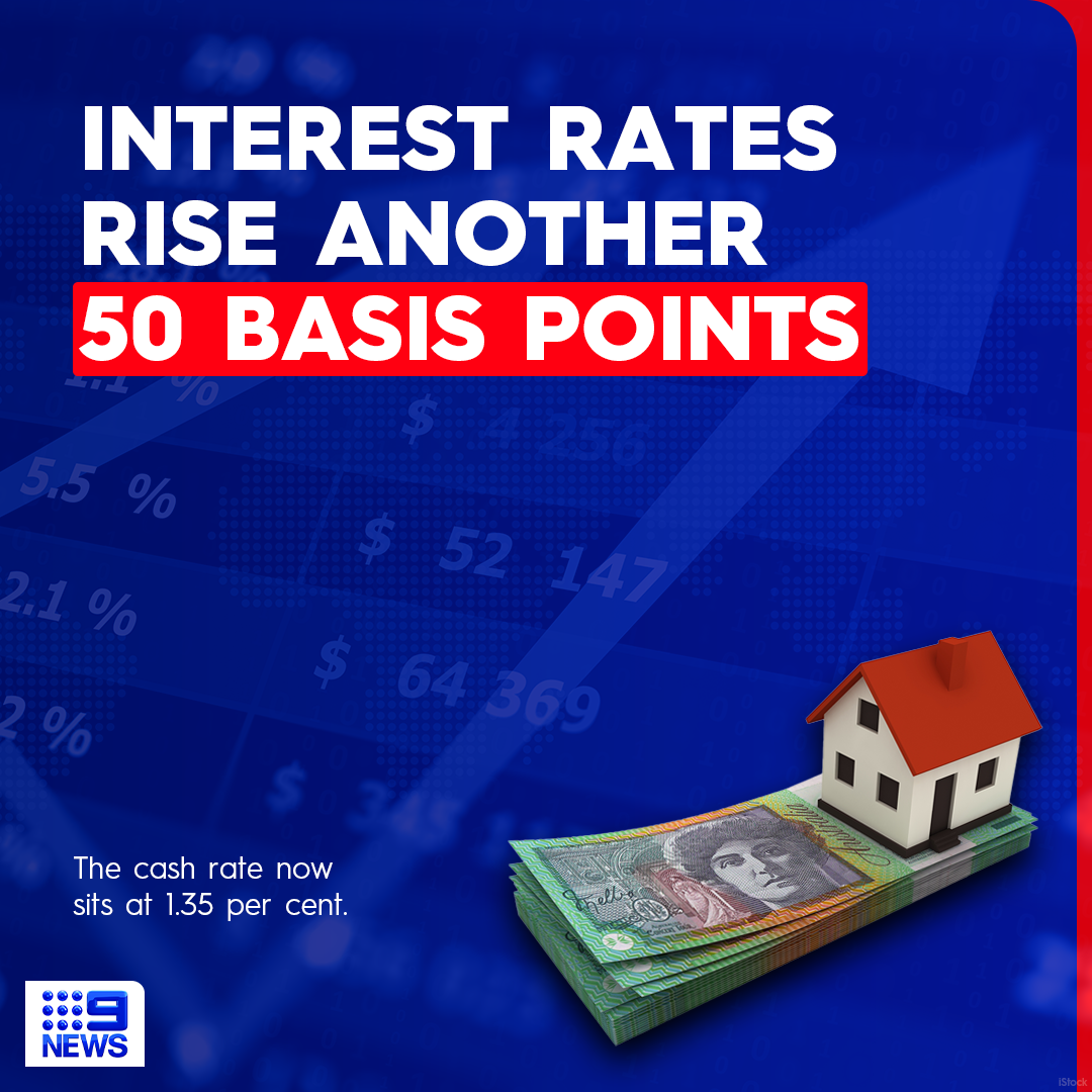 9 News - JUST IN: The Reserve Bank of Australia has lifted the official ...