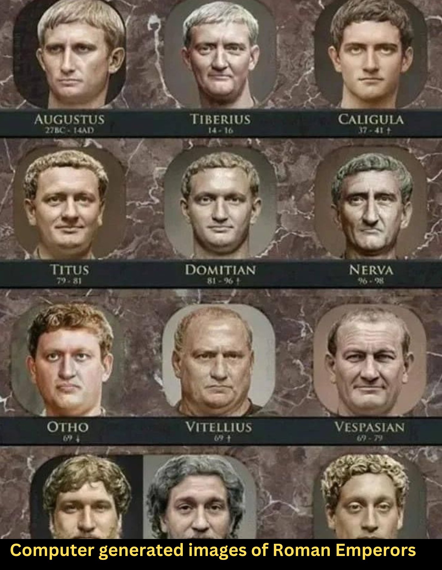 Roman - Computer generated images of Roman Emperors by artist Daniel ...