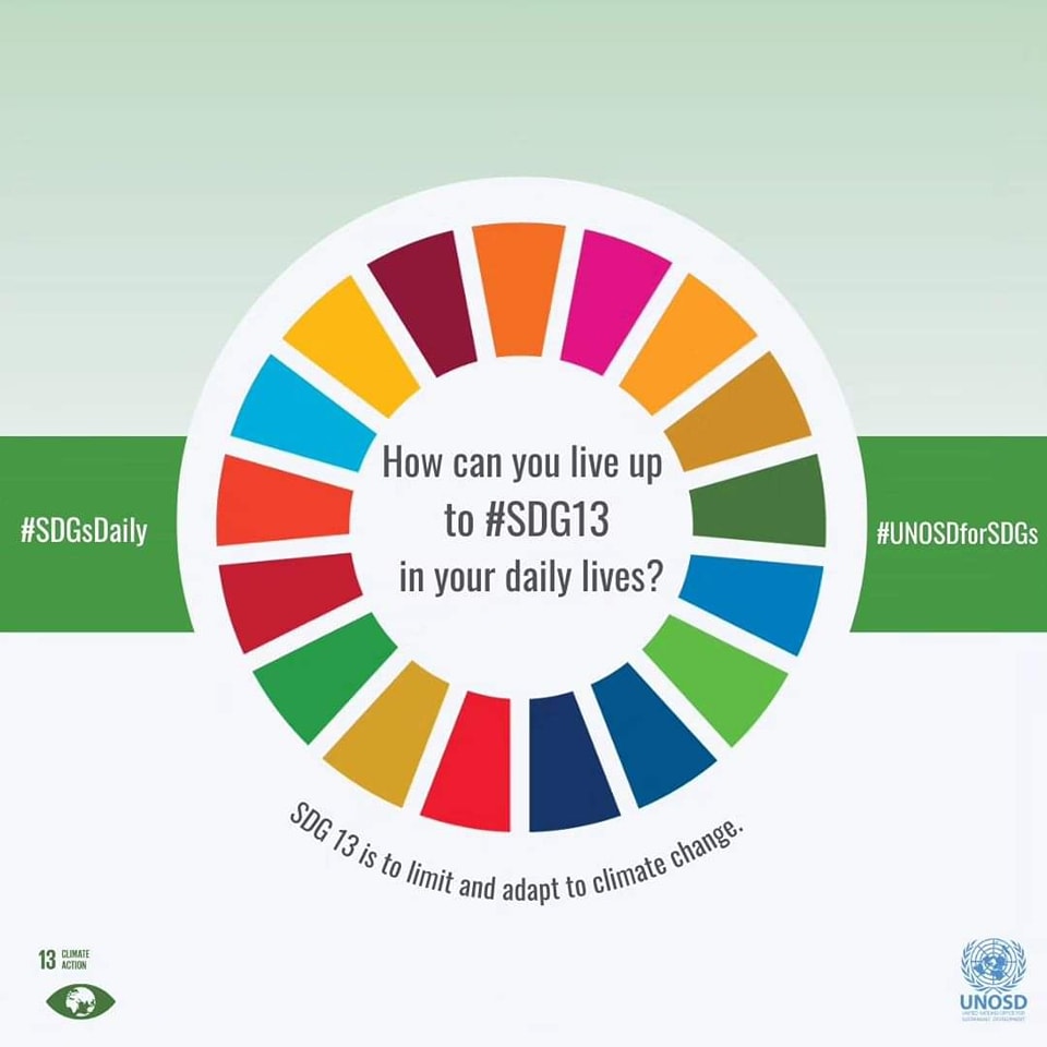 #SDG 13 is about limiting and adapting to climate change. Here are some ...