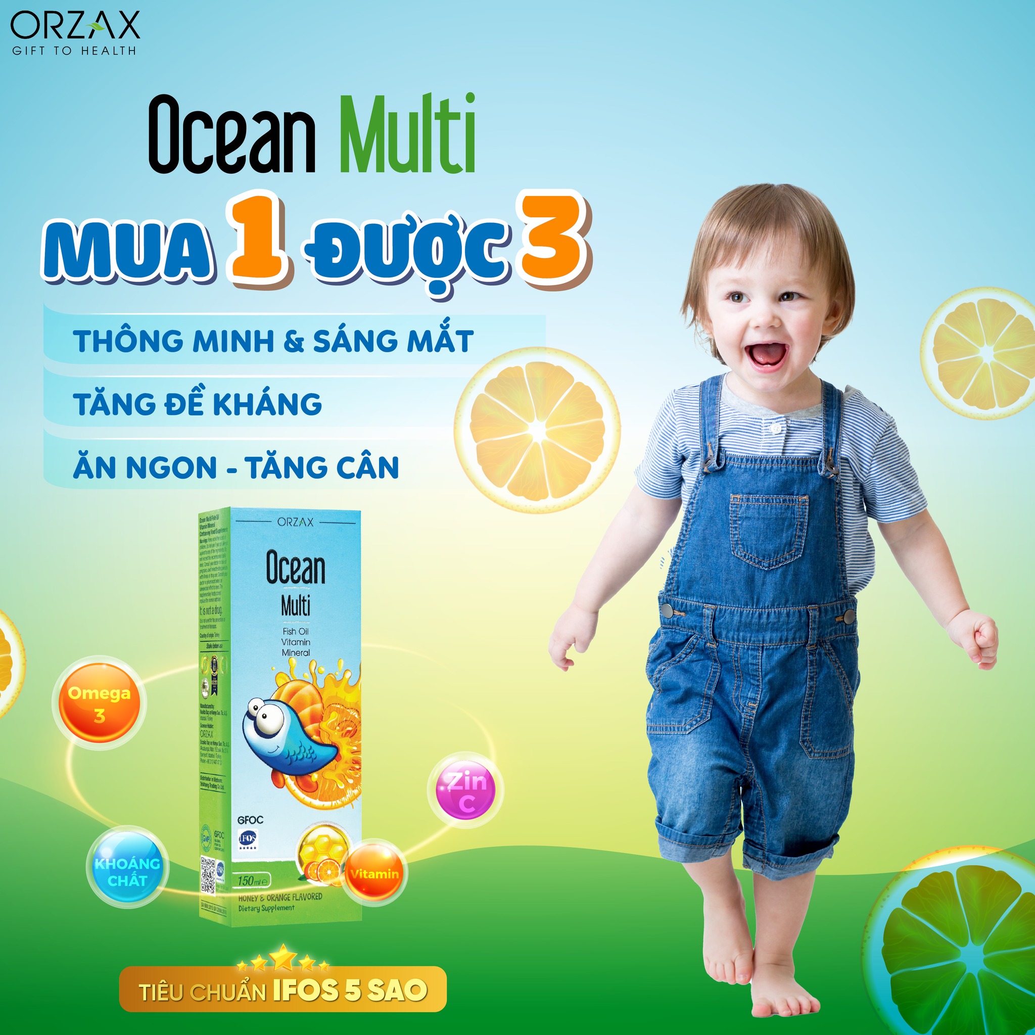 Ocean Multi - Thông minh, Mắt sáng, Phát triển tối ưu