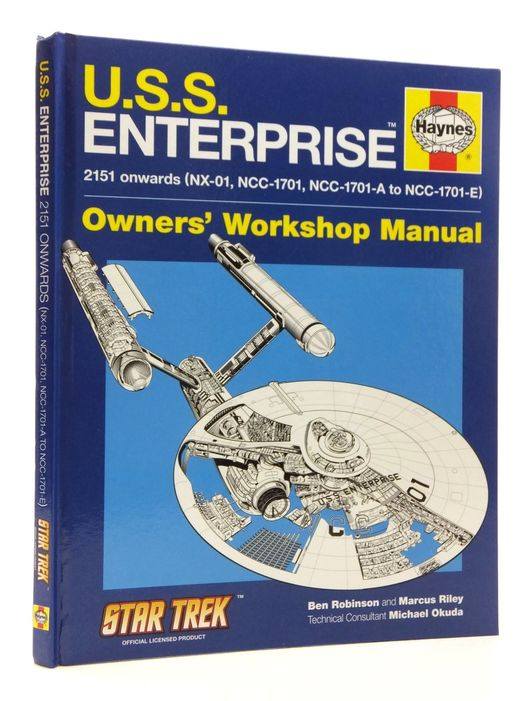 洋書 U.S.S. Enterprise Haynes Manual USS Enterprise owners' workshop manual