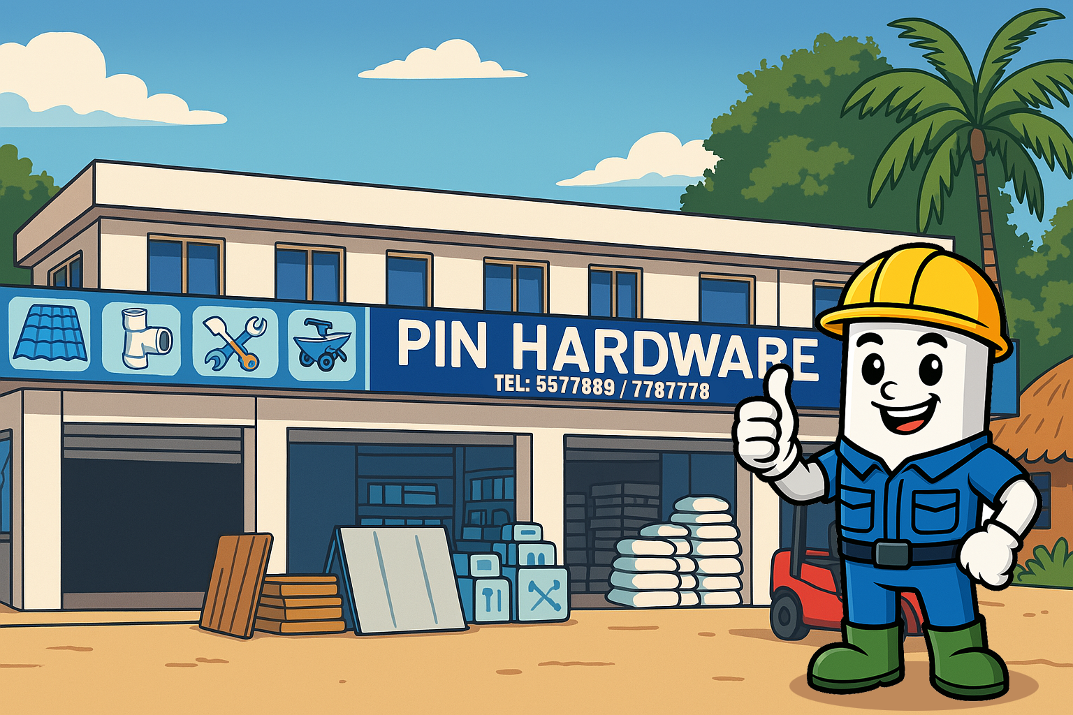 Pin Hardware | Port-Vila