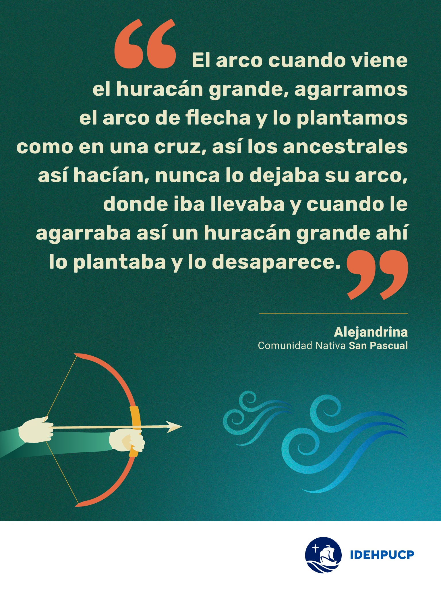 [Proyecto Mujeres indígenas y cambio climático] El arco y flecha se ...