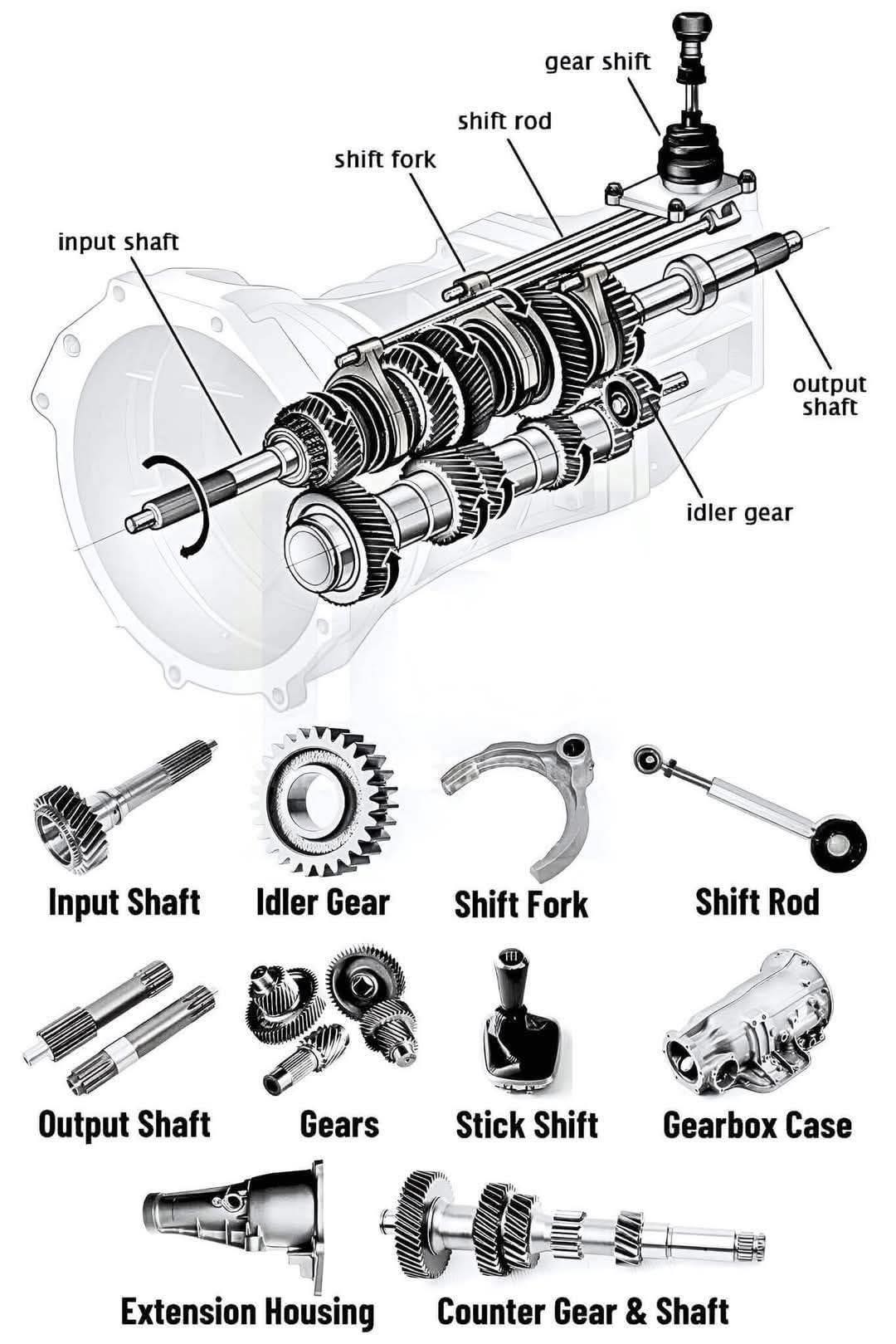 Transmission Clutch Pack Module AOD Transmission Rebuild Kit For Ford ...