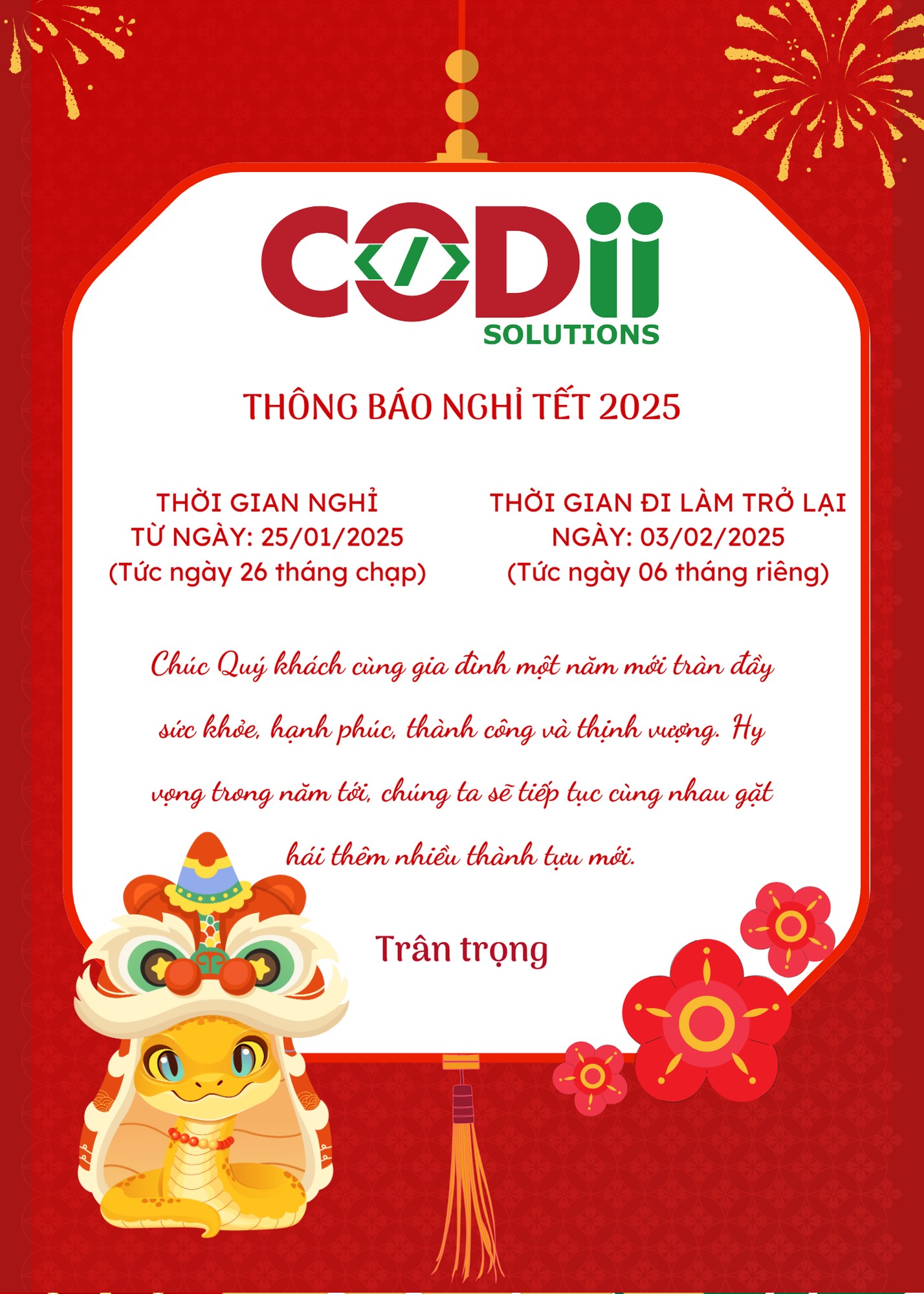 Codii Solutions | Hanoi