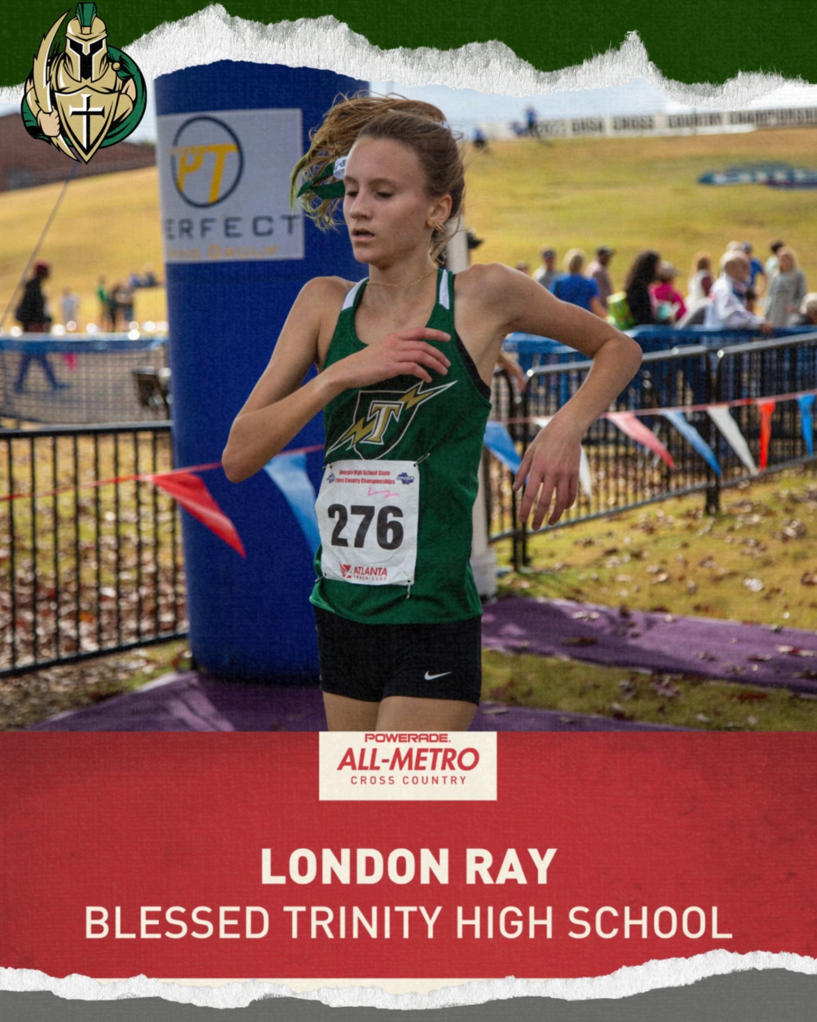 Congratulations to London Ray... - Blessed Trinity Athletics | Facebook