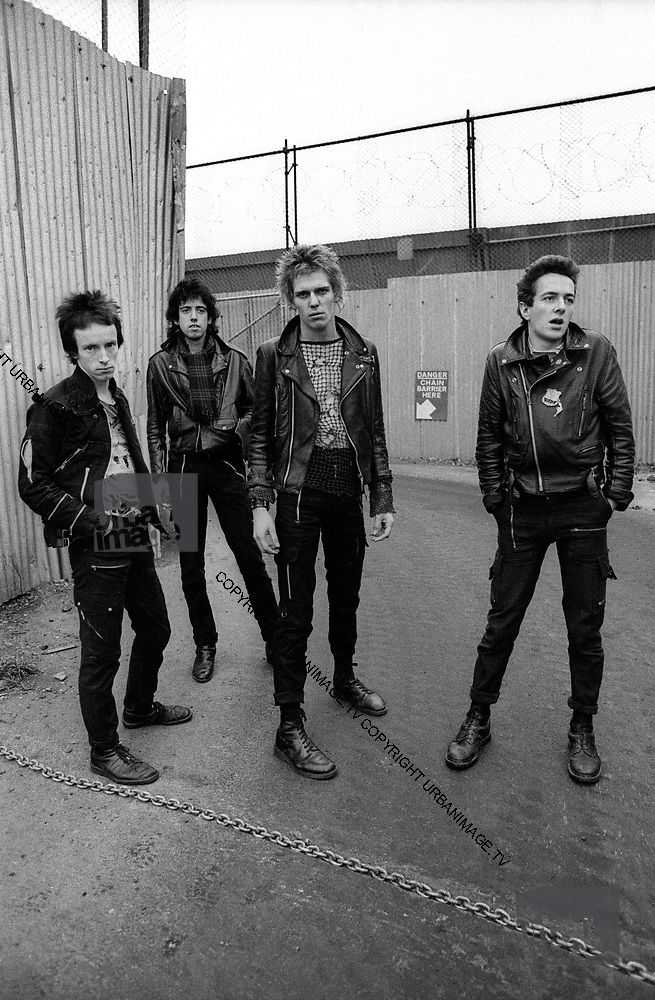 This iconic photo of The Clash, captured by the legendary Bob