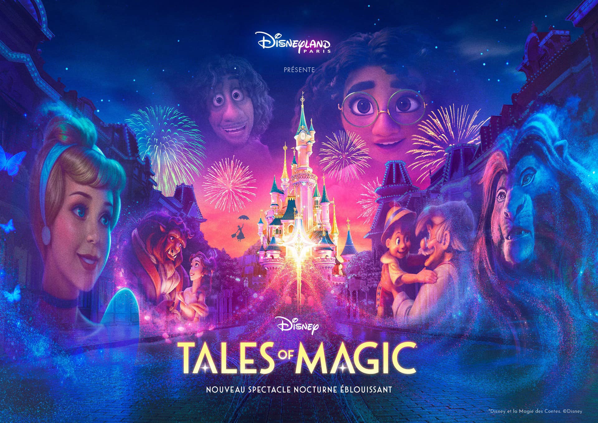 The Disneyland Paris website now states that the show A Million