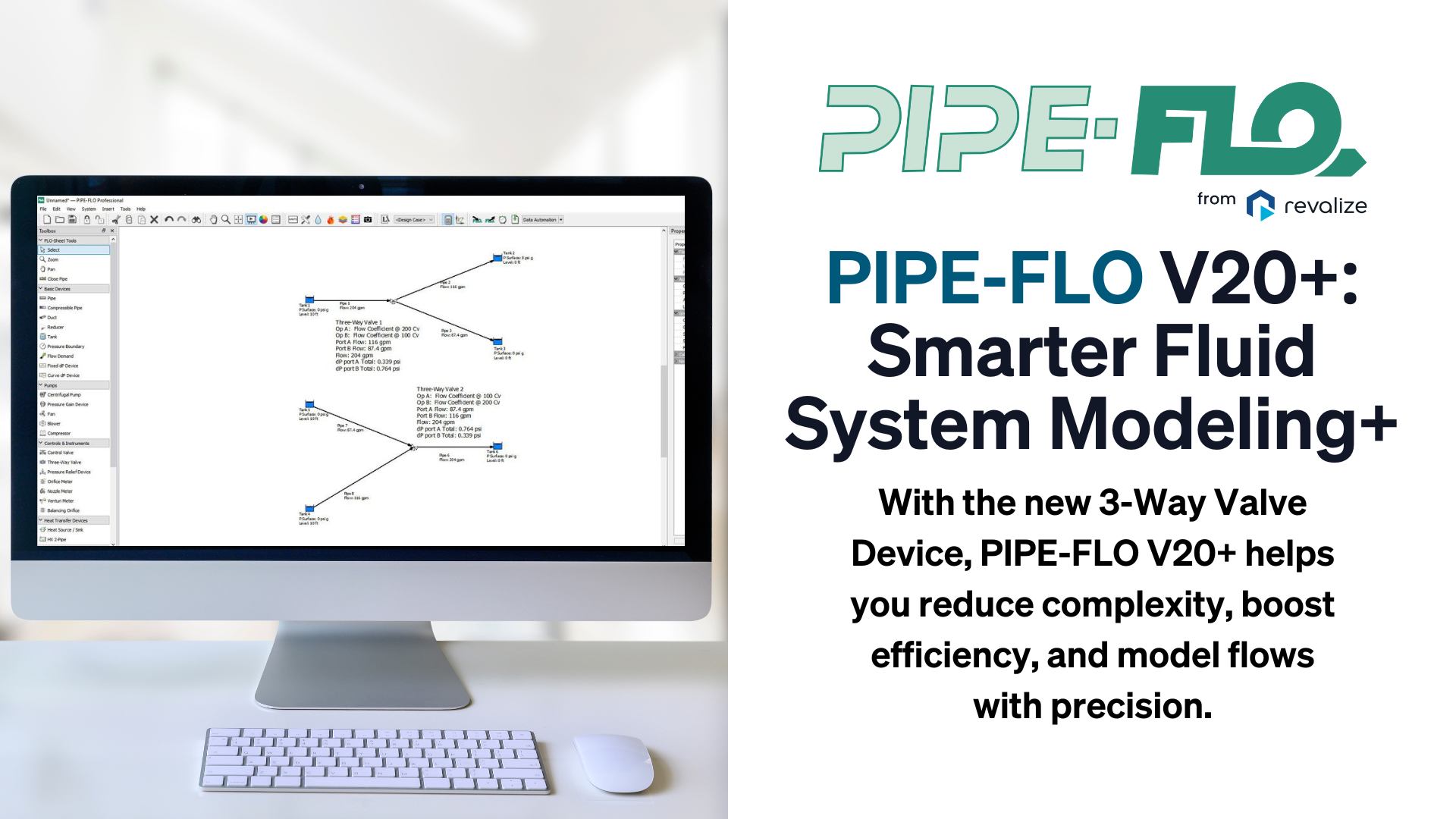 PIPE-FLO V20+: Hydraulic Modeling with... - Revalize Software | Facebook