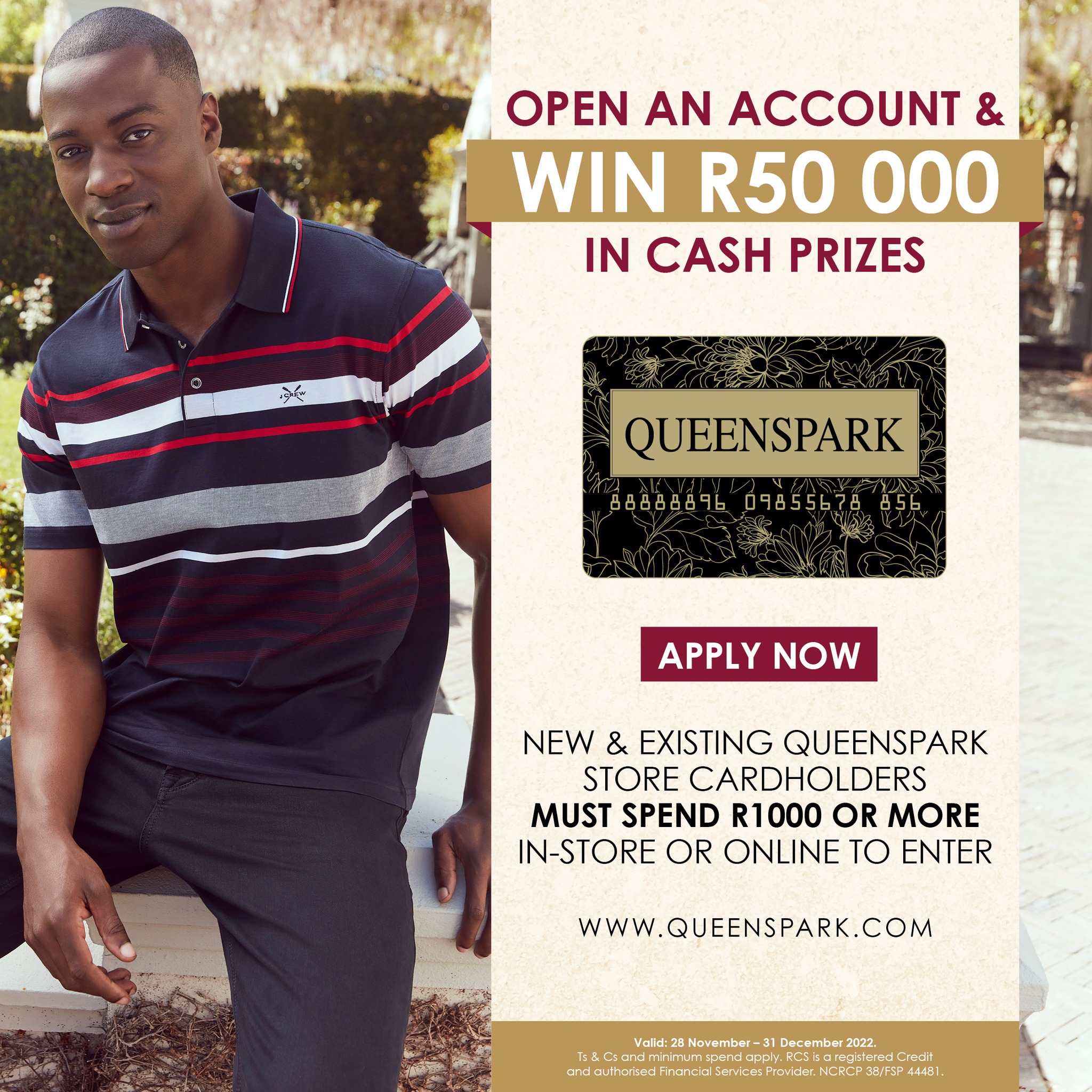 Queenspark - Stand a chance to WIN your share of R50 000...