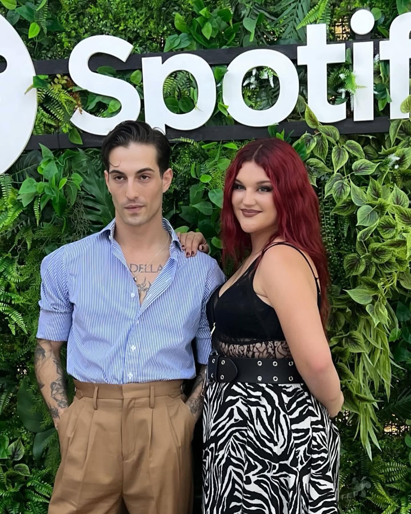 MOFC: - 📸 | Damiano David today with the singer Samurai at “SPOTIFY ...