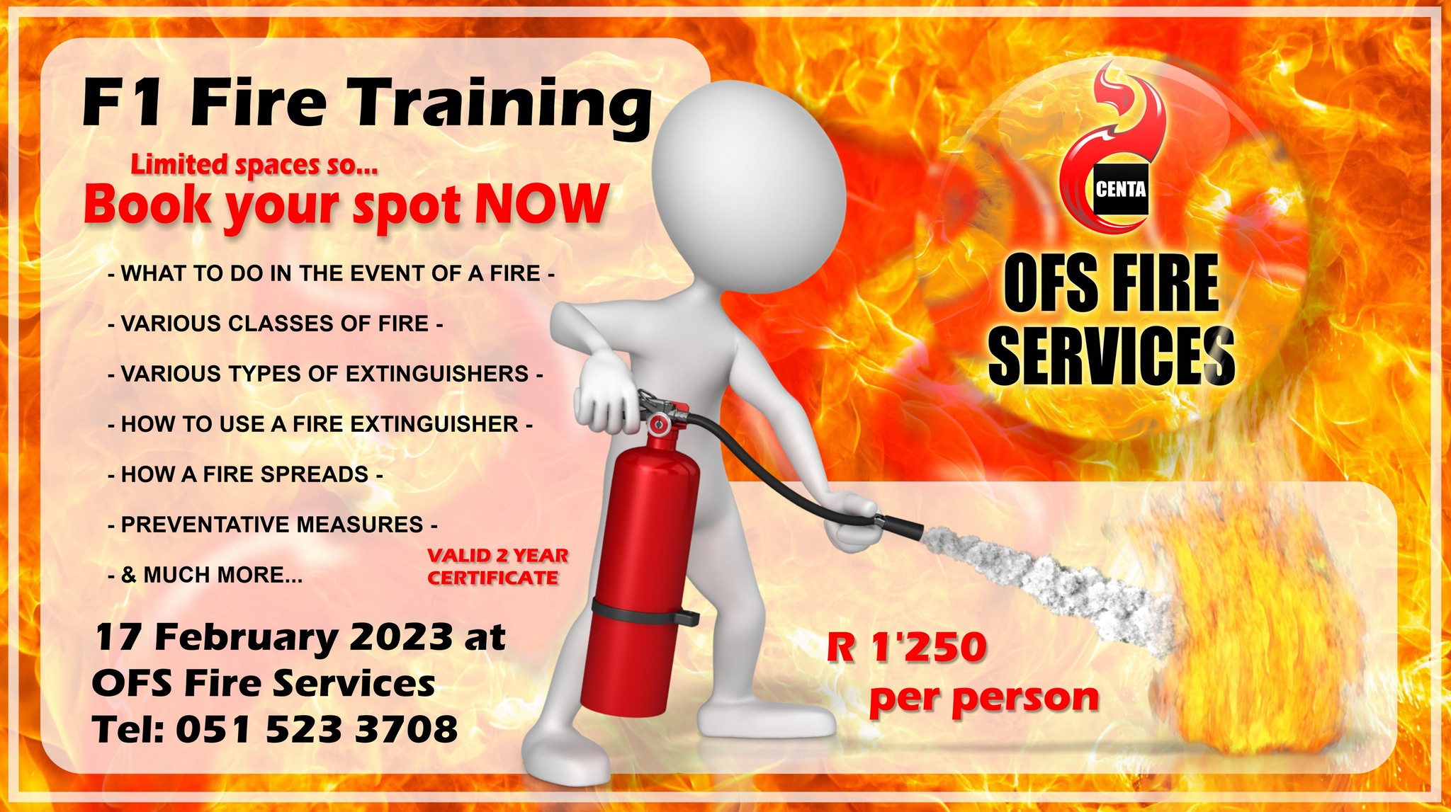 Centa OFS Fire Services | Bloemfontein