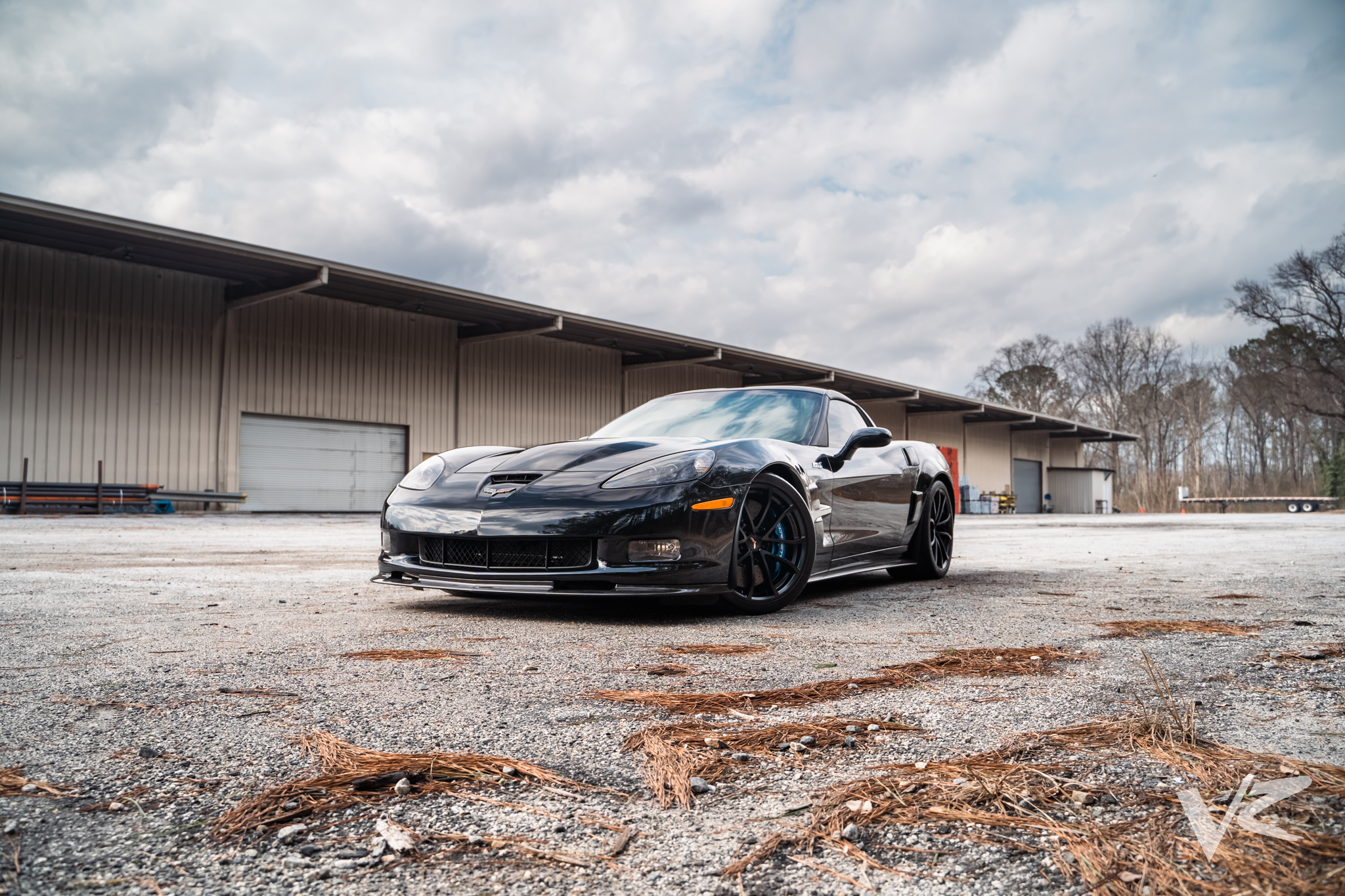 A black C6 ZR1 has got the menacing... - Vengeance Racing | Facebook