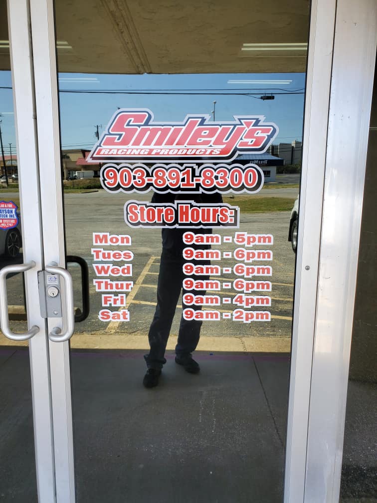 NEW SHERMAN LOCATION OPENING... - Smiley's Racing Products | Facebook