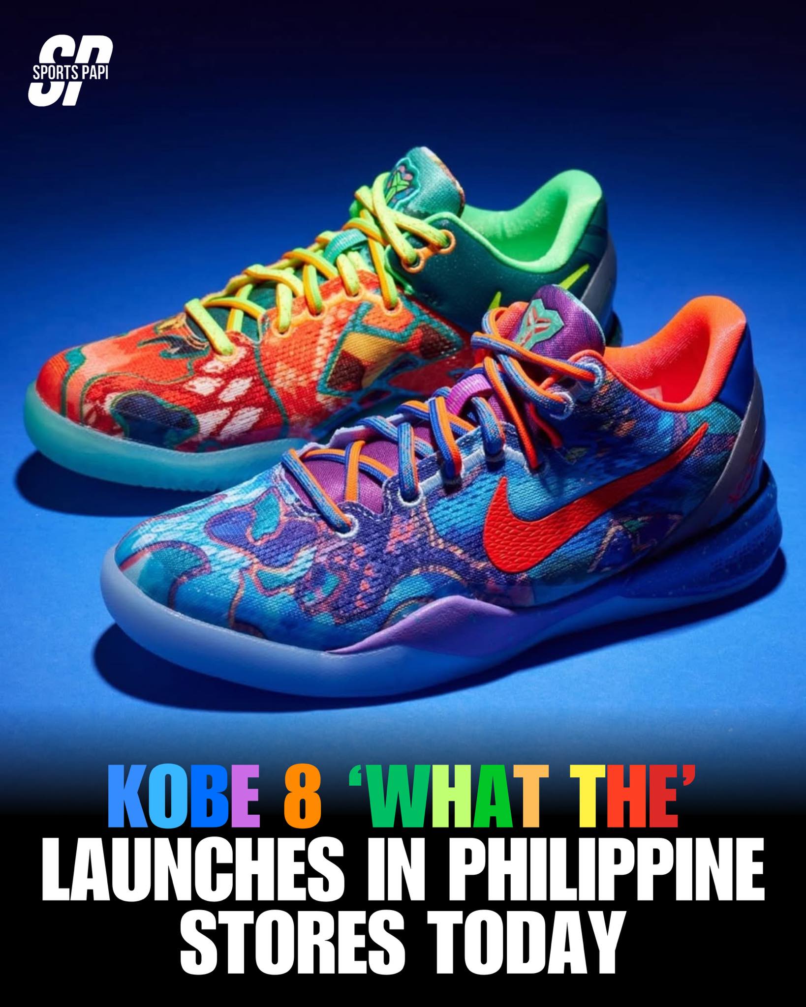 The Nike Kobe 8 Protro “What The” brings together the boldest