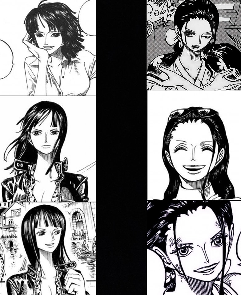 Nathanistic - One Piece 1131 Spoiler!! Robin cut her hair...