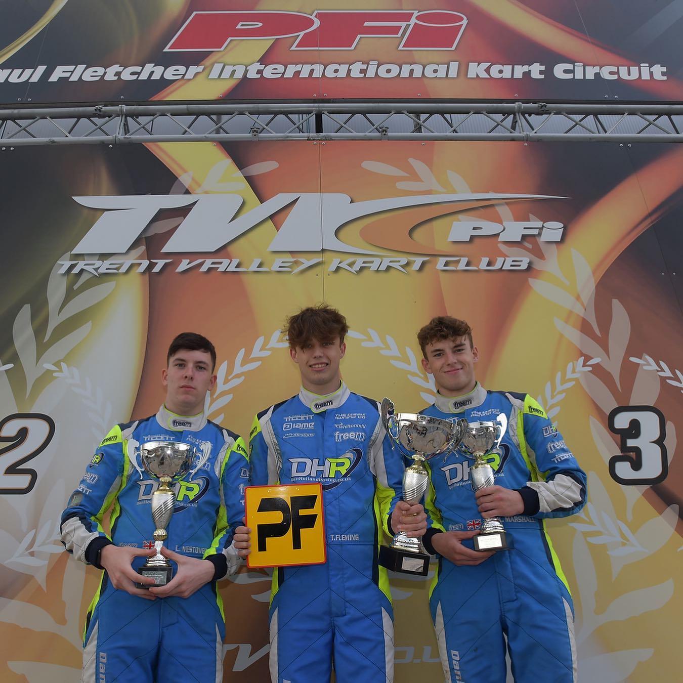 🔵🟡 DHR PODIUM LOCKOUT 🟡🔵 🏆 FLEMING... - Dan Holland Racing