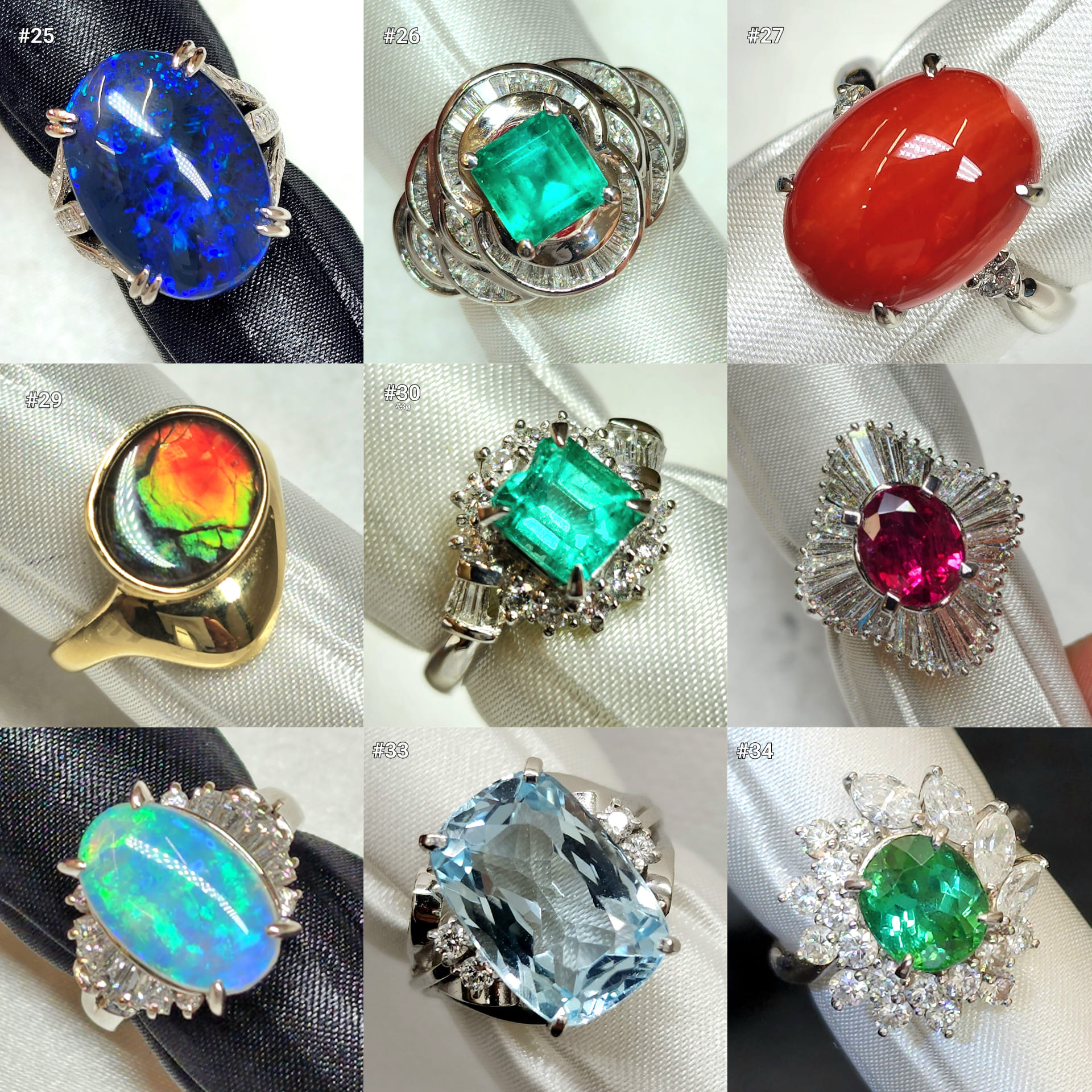 Natural diamond engagement ring for sale
