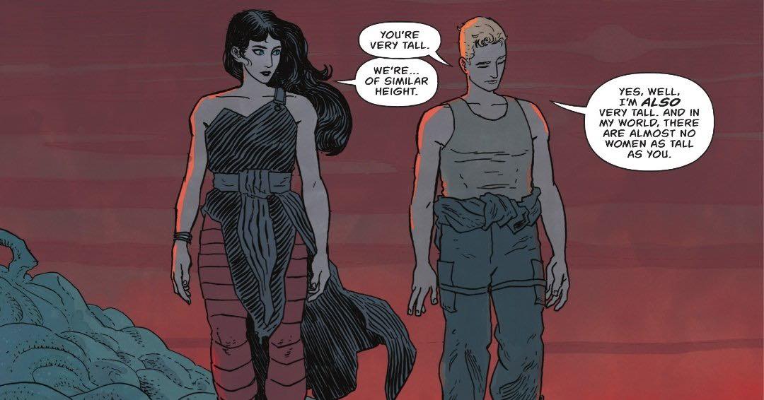 La Crítica Geek - Diana y Steve Trevor en ‘ABSOLUTE WONDER...