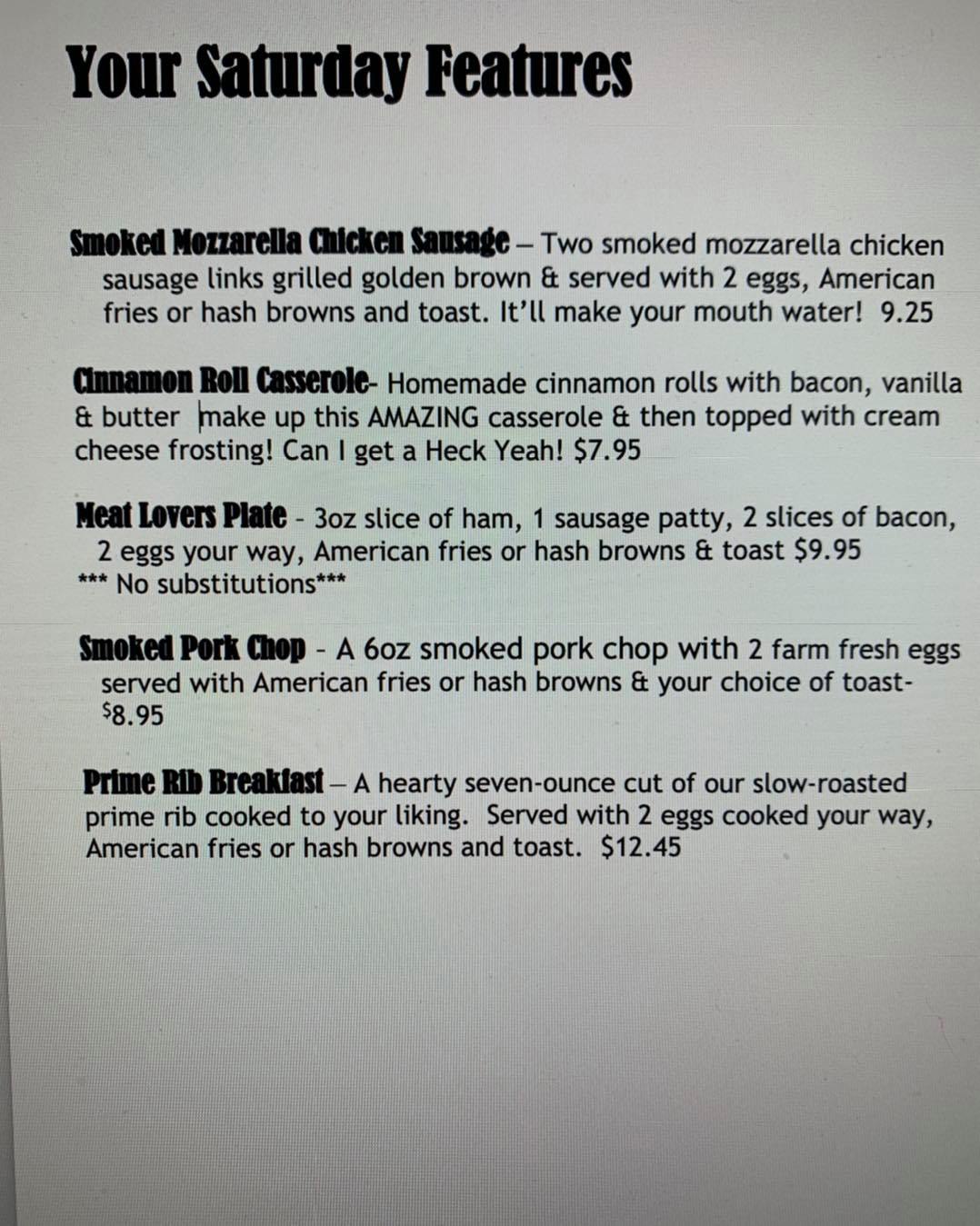 Curve Cafe - This is what’s on the menu for today(plus the... | Facebook