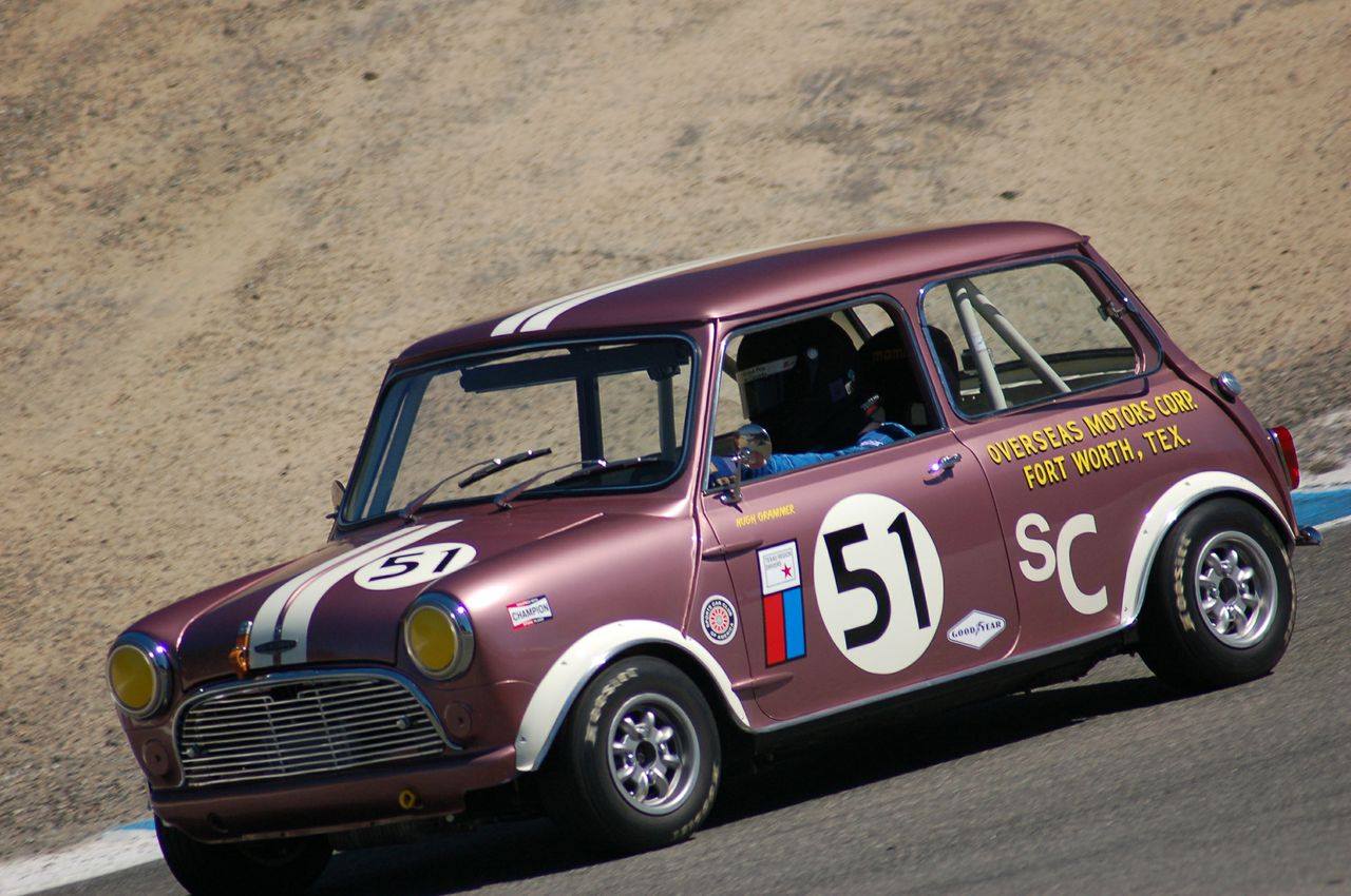 The famous Overseas Motors Minis... - Can-Am Mini Challenge