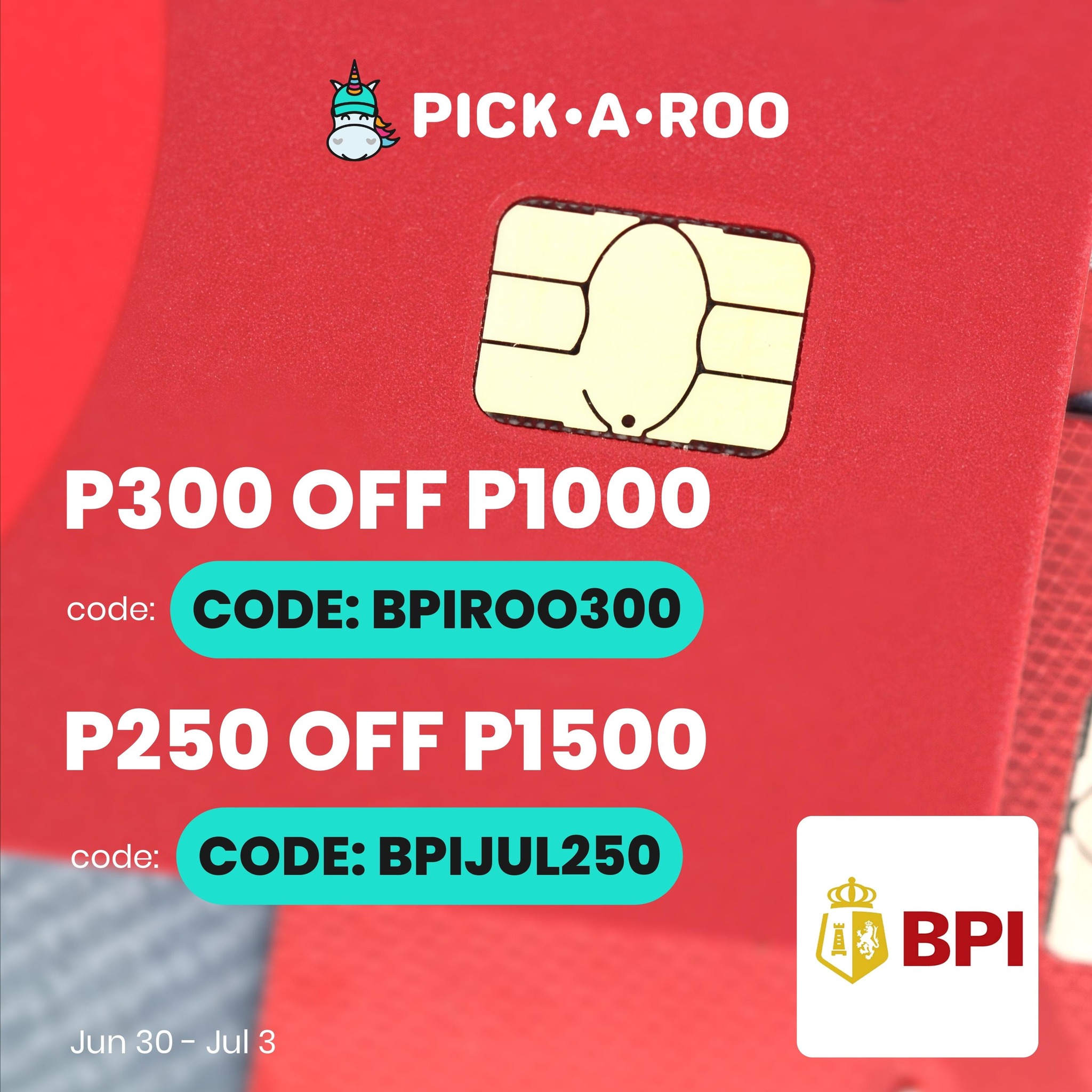 Pick.A.Roo - Tapping off BPI cardholders! Here are some... | Facebook