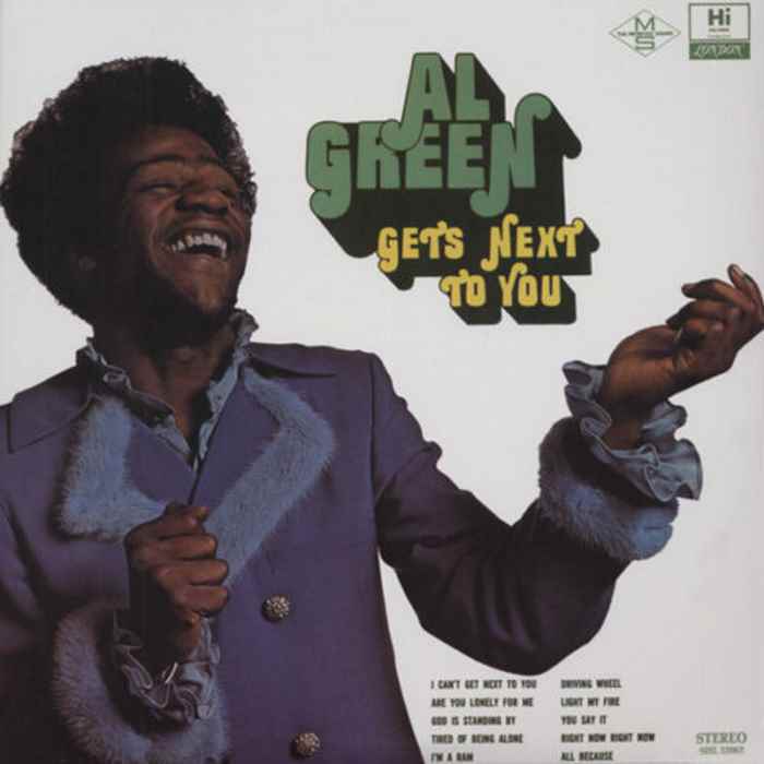 Al Green released his third studio album 'Al Green Gets Next to