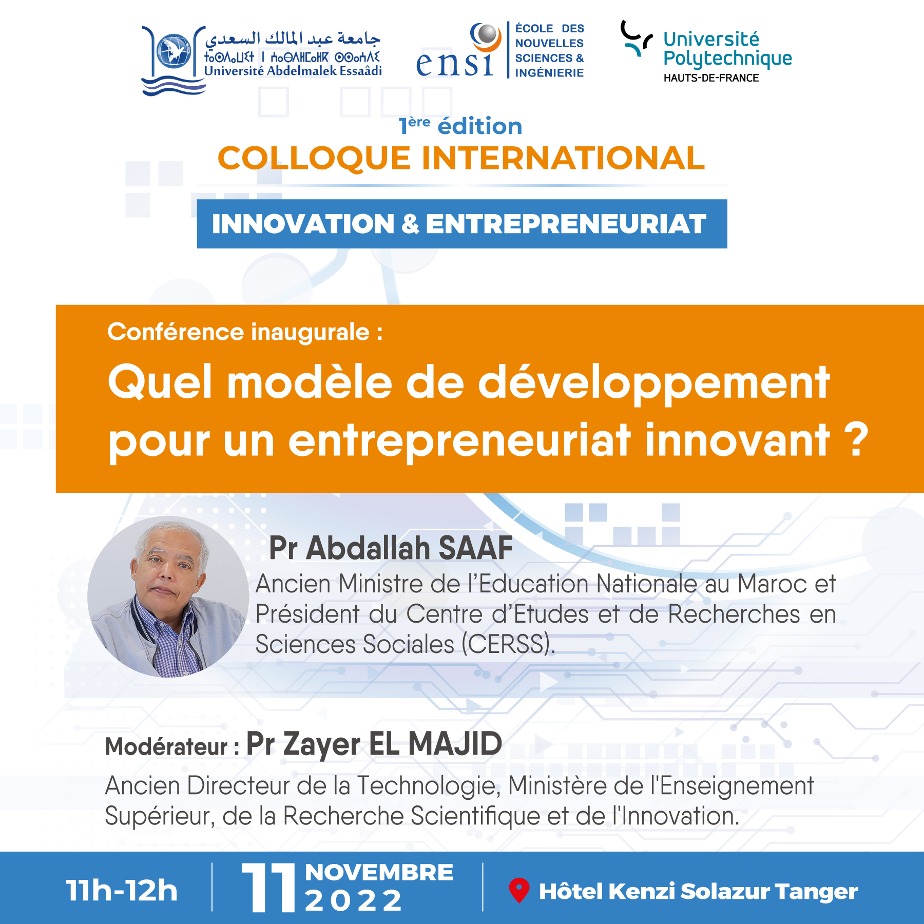ENSI Page-officielle - ENSI a le plaisir de vous inviter à la ...