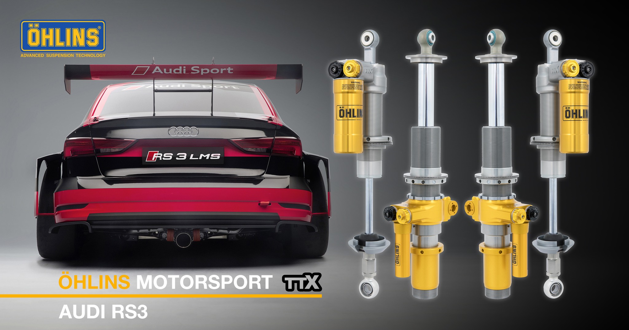 Öhlins TCR Race Kit for Audi RS3 LMS,... - Öhlins Indonesia | Facebook