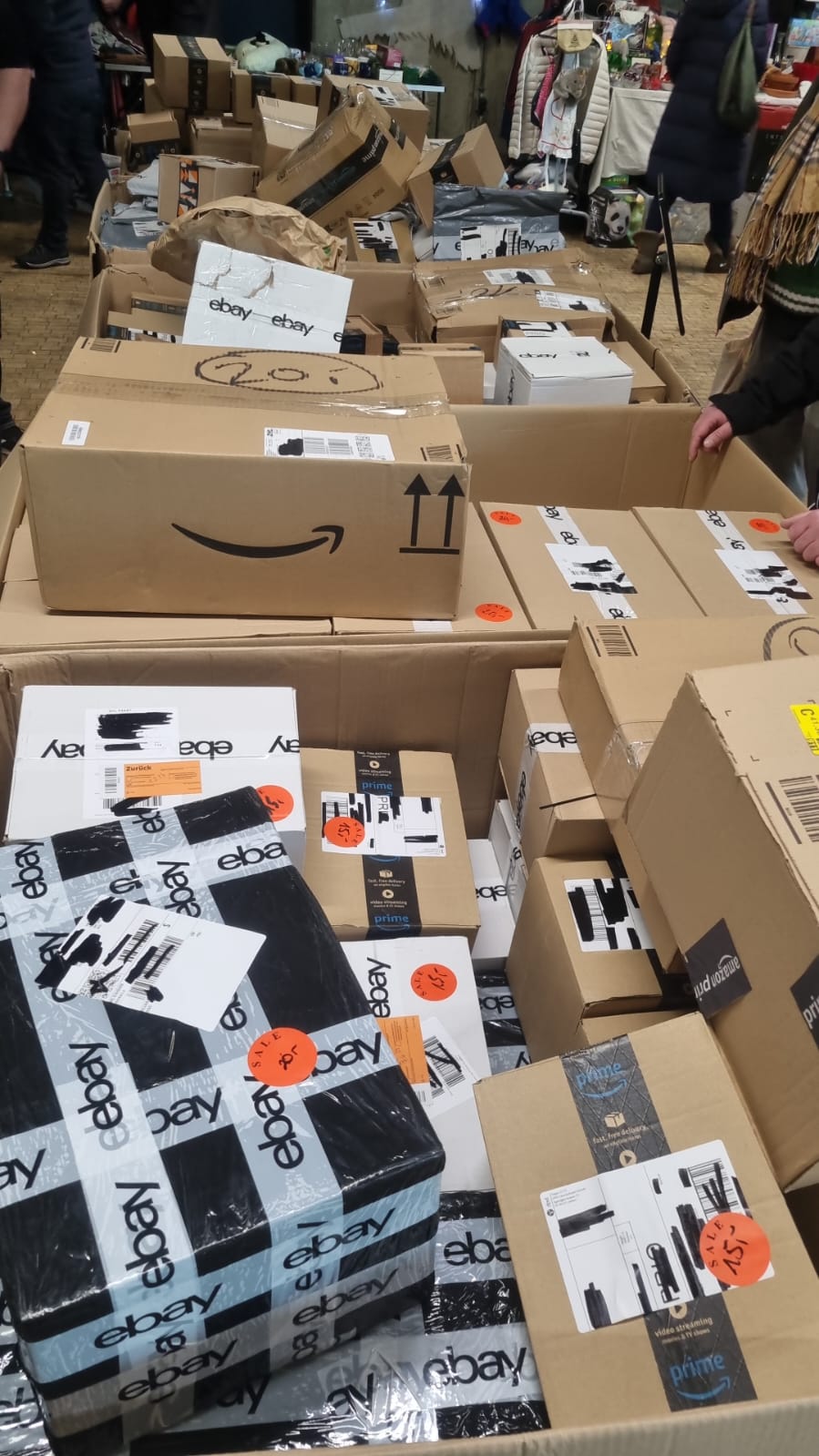 5-40 STK. Palettenware Haushaltswaren Multimedia A Ware B Ware