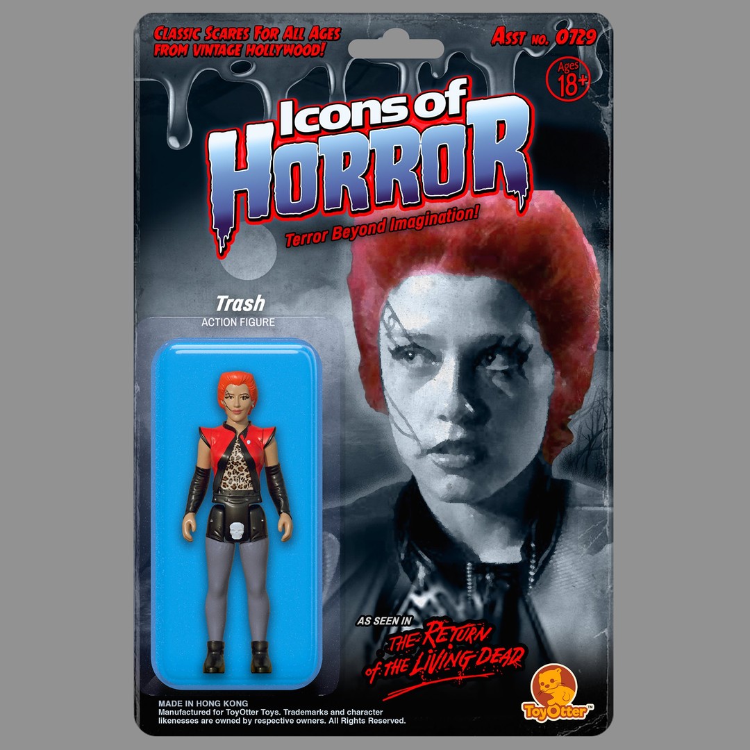 Asmus Toys' zombie girl Katty action figure