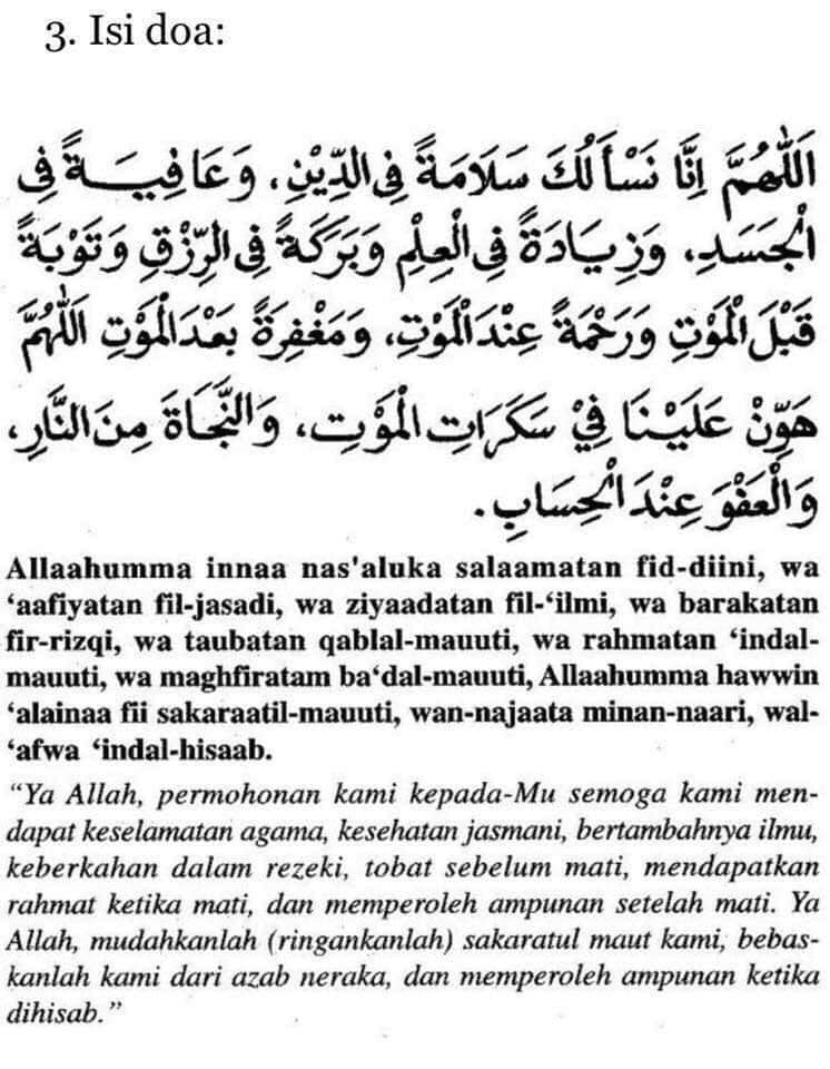 Doa Mudah Dibaca Selepas Solat Boleh Makan Sedap Johor Facebook