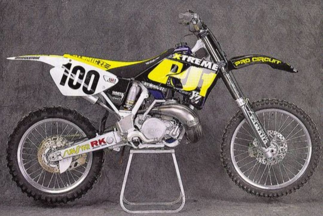 Yamaha 250 YZ 1996 : Jimmy Button Team Yamaha Xtreme PJ1