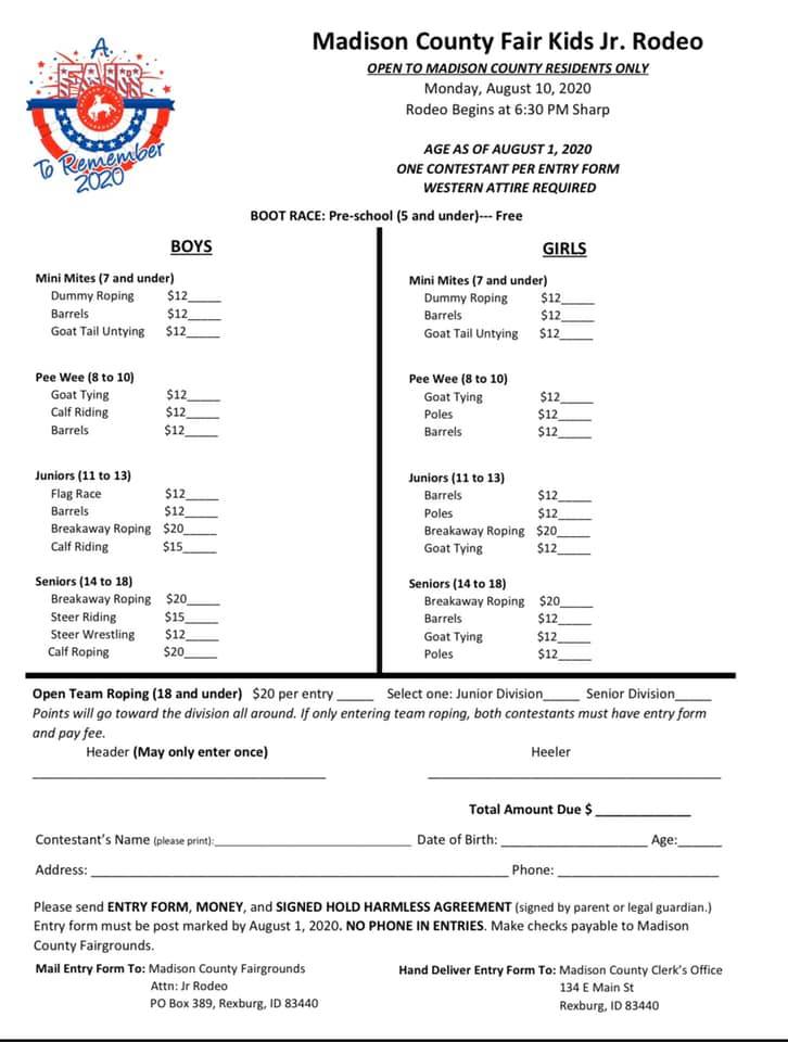 Madison County Jr Rodeo