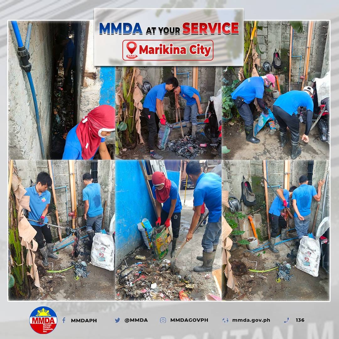 MMDA - Ano mang panahon, puspusan ang declogging...
