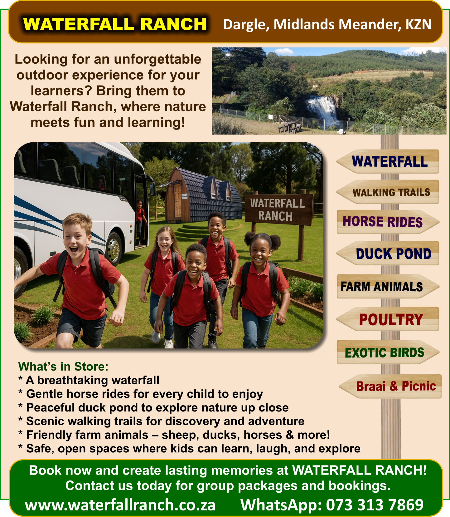 Looking for an unforgettable... - Waterfall RANCH Meander | Facebook