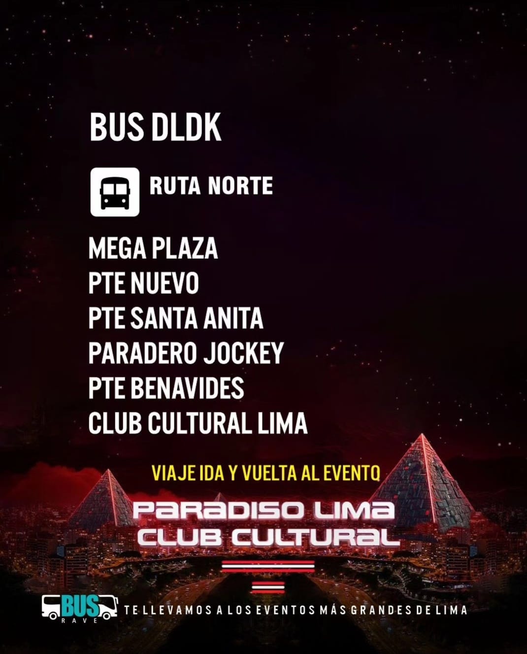 Rave - Únete al Bus Rave que te lleva ida y vuelta a la primera edición ...