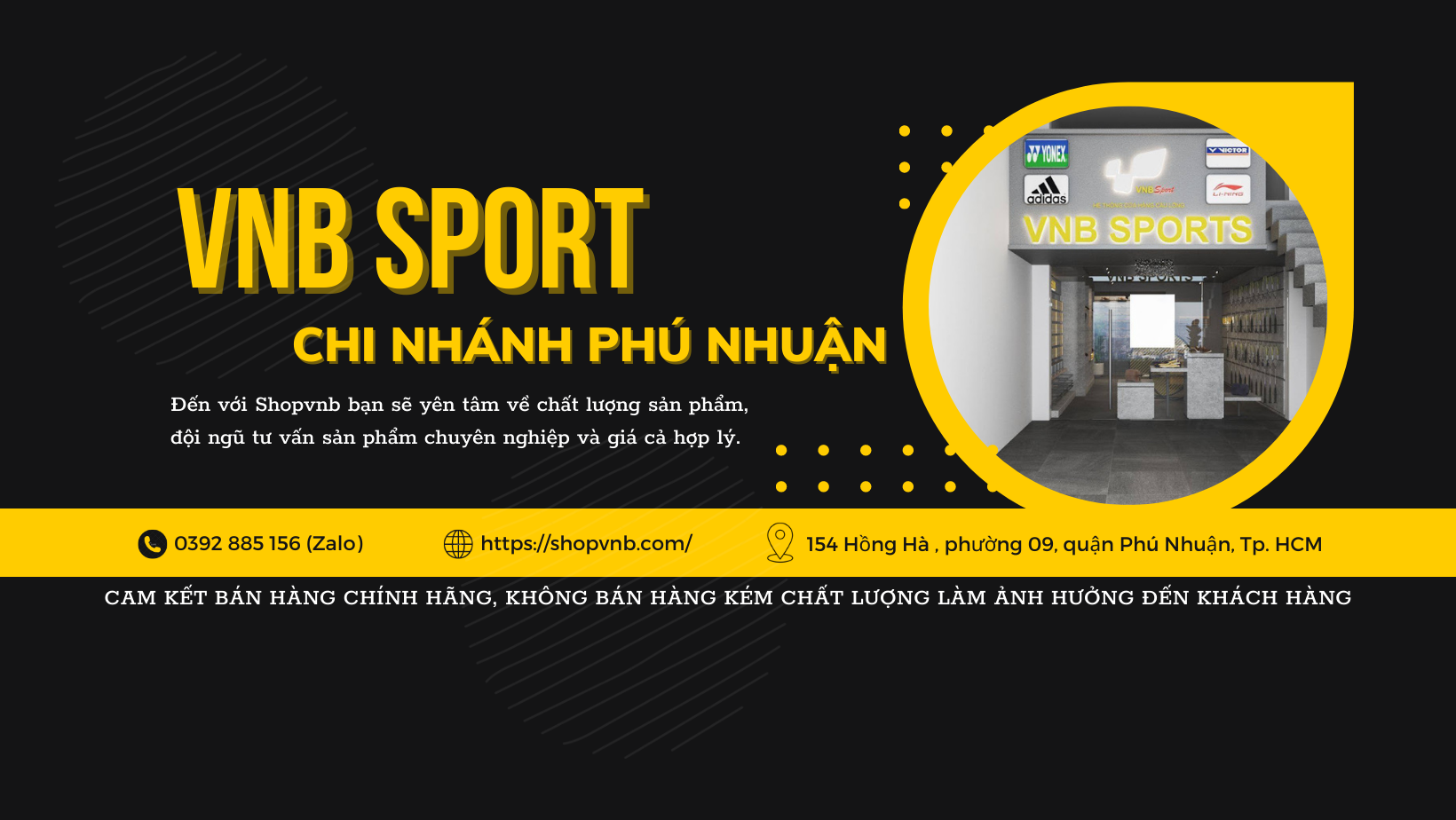 Shop cầu lông Phú Nhuận - VNB Sports | Ho Chi Minh City